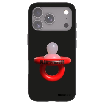Picasee fekete szilikon tok az alábbi mobiltelefonokra Apple iPhone 17 Pro - Le Dudel
