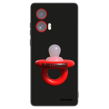 Picasee fekete szilikon tok az alábbi mobiltelefonokra Motorola Edge 50 Fusion - Le Dudel