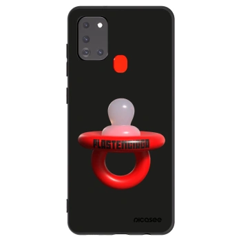Picasee fekete szilikon tok az alábbi mobiltelefonokra Samsung Galaxy A21s - Le Dudel