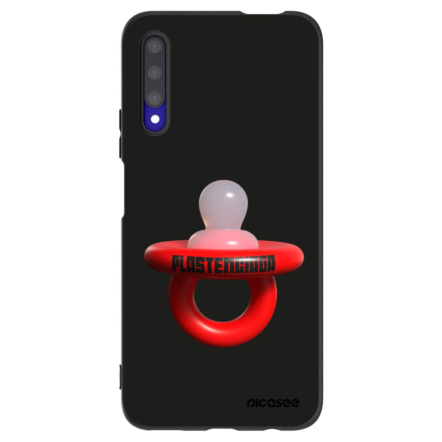 Picasee fekete szilikon tok az alábbi mobiltelefonokra Honor 9X Pro - Le Dudel