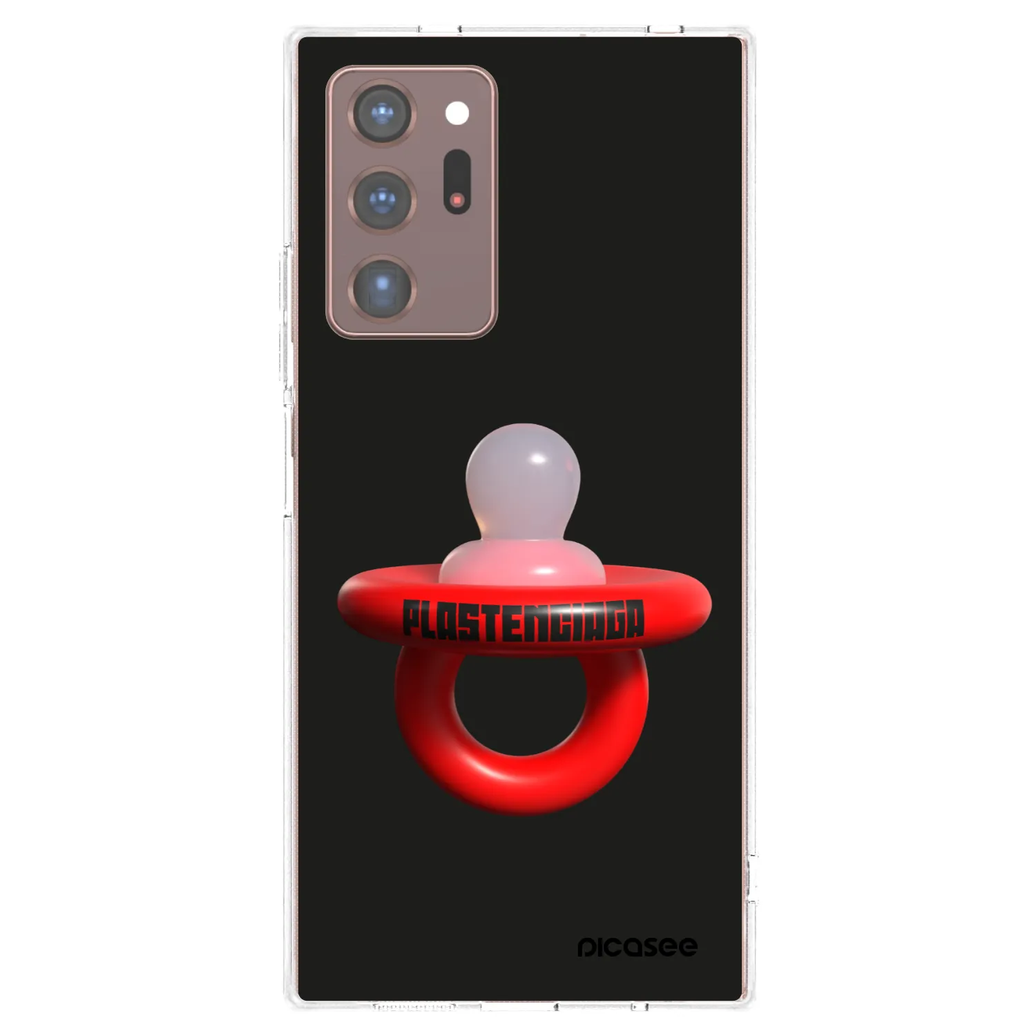 Picasee átlátszó szilikon tok az alábbi mobiltelefonokra Samsung Galaxy Note 20 Ultra - Le Dudel
