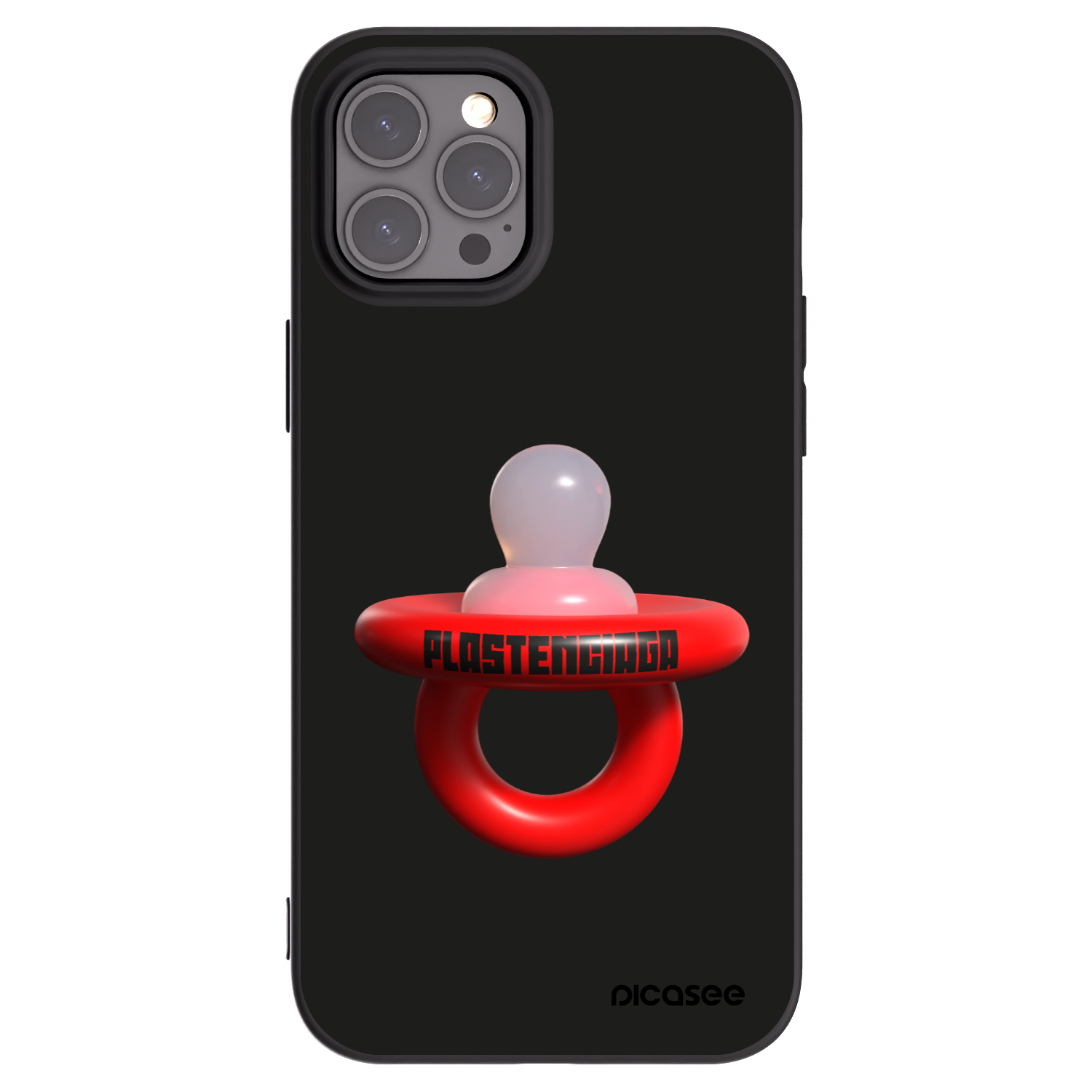 Picasee fekete szilikon tok az alábbi mobiltelefonokra Apple iPhone 12 Pro Max - Le Dudel