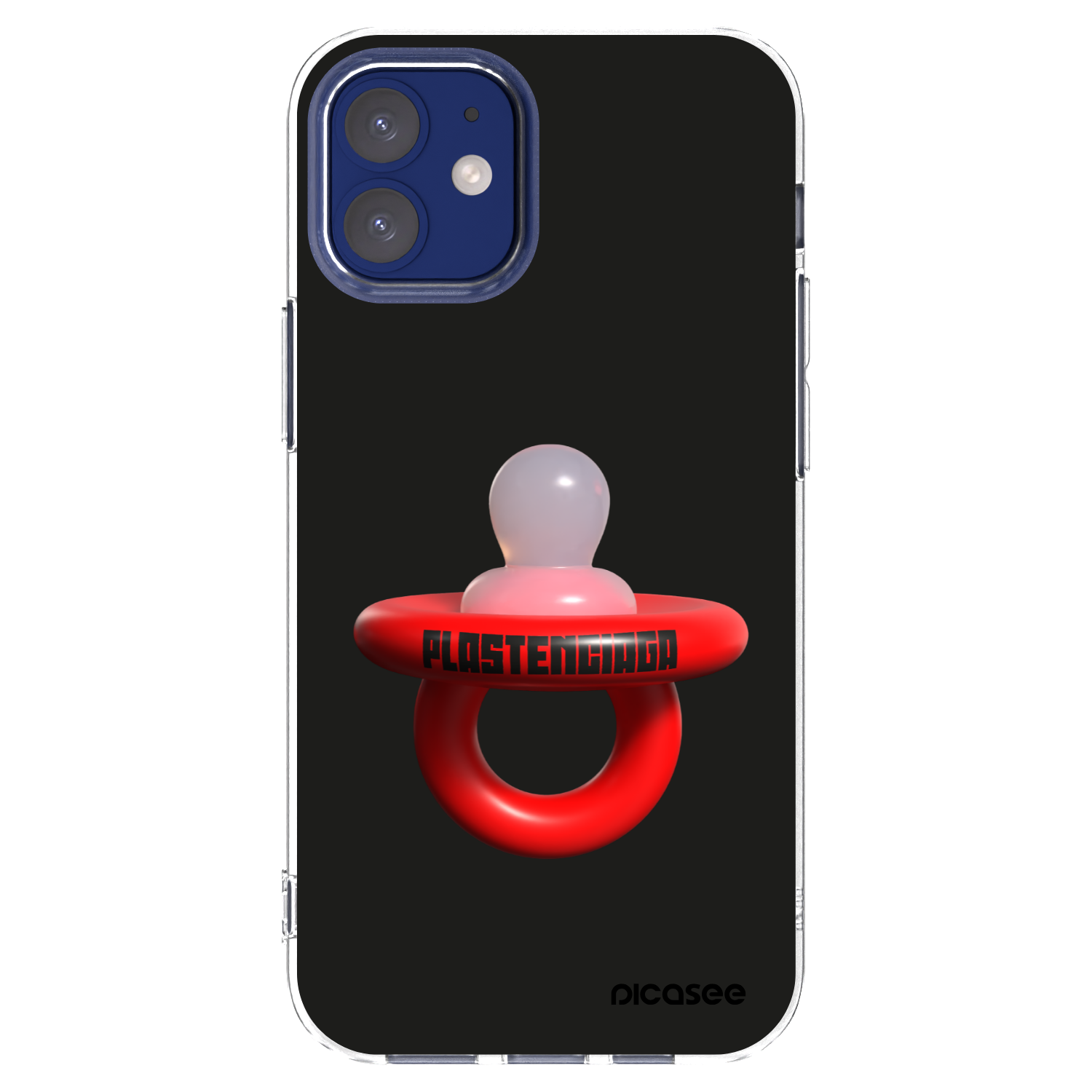 Picasee átlátszó szilikon tok az alábbi mobiltelefonokra Apple iPhone 12 mini - Le Dudel