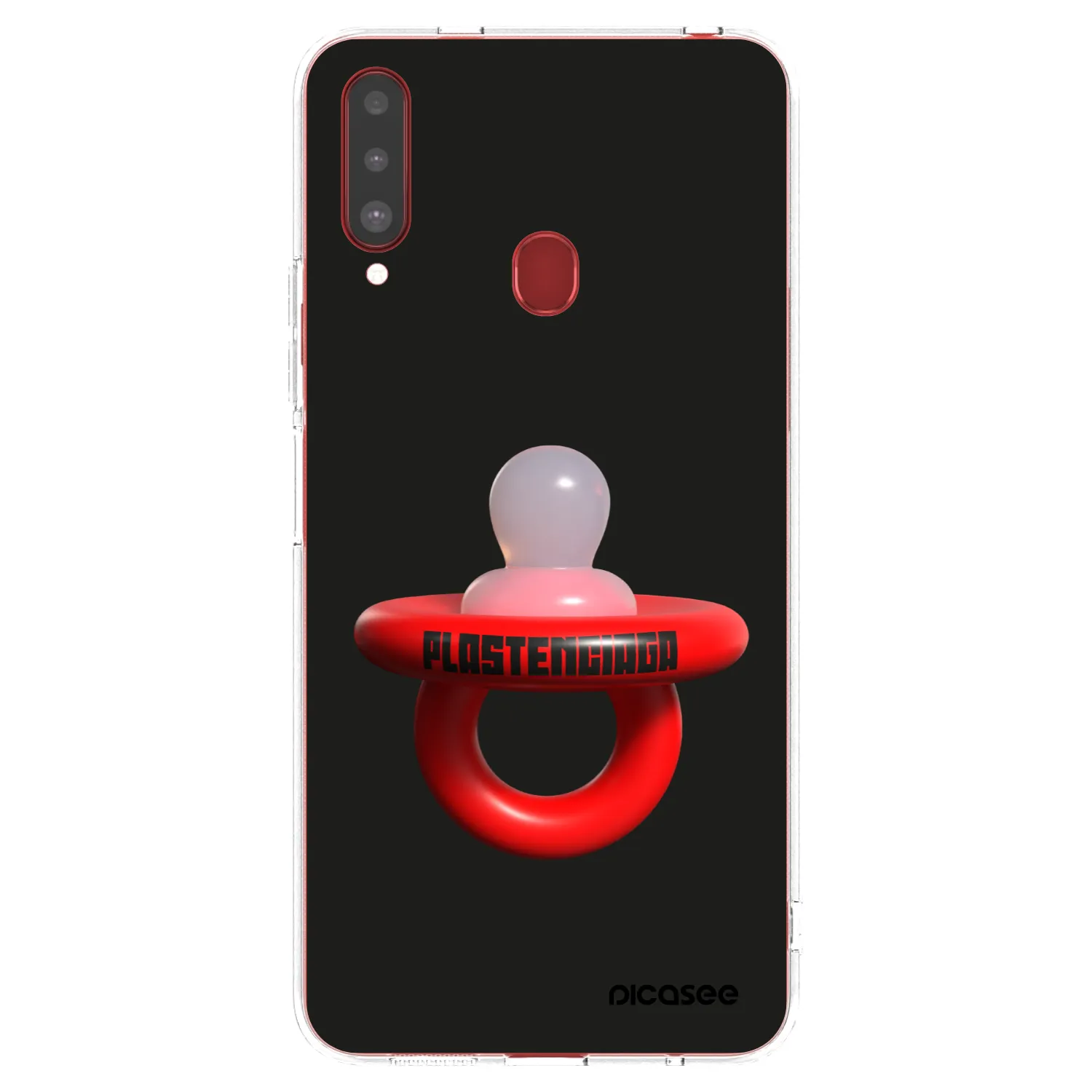Picasee átlátszó szilikon tok az alábbi mobiltelefonokra Samsung Galaxy A20s - Le Dudel