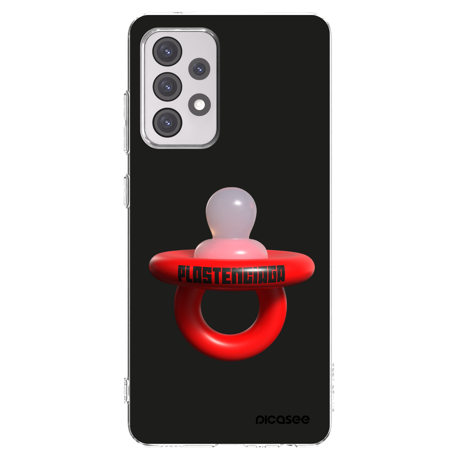 Picasee átlátszó szilikon tok az alábbi mobiltelefonokra Samsung Galaxy A52 5G A525F - Le Dudel