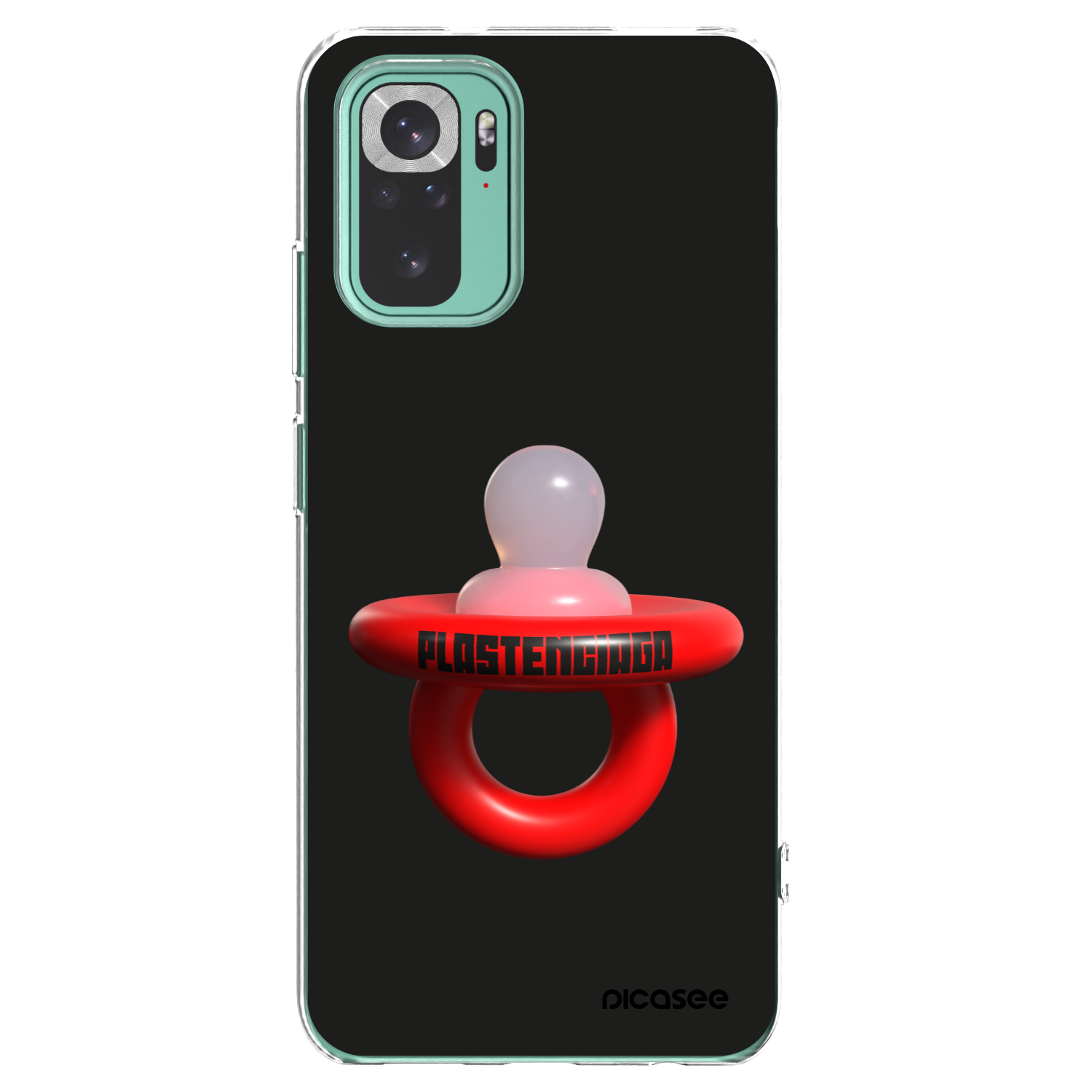 Picasee átlátszó szilikon tok az alábbi mobiltelefonokra Xiaomi Redmi Note 10 Pro - Le Dudel