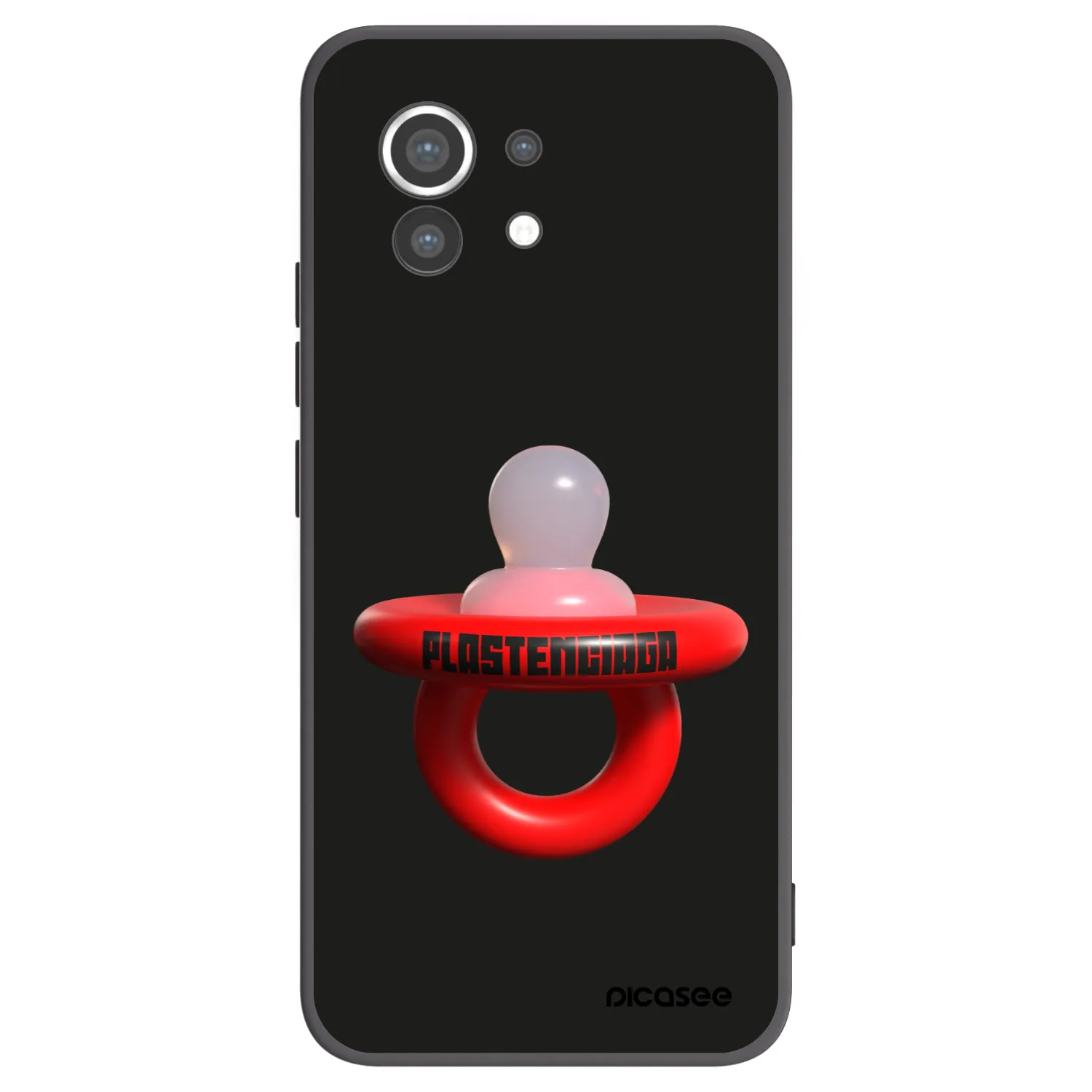 Picasee fekete szilikon tok az alábbi mobiltelefonokra Xiaomi Mi 11 - Le Dudel