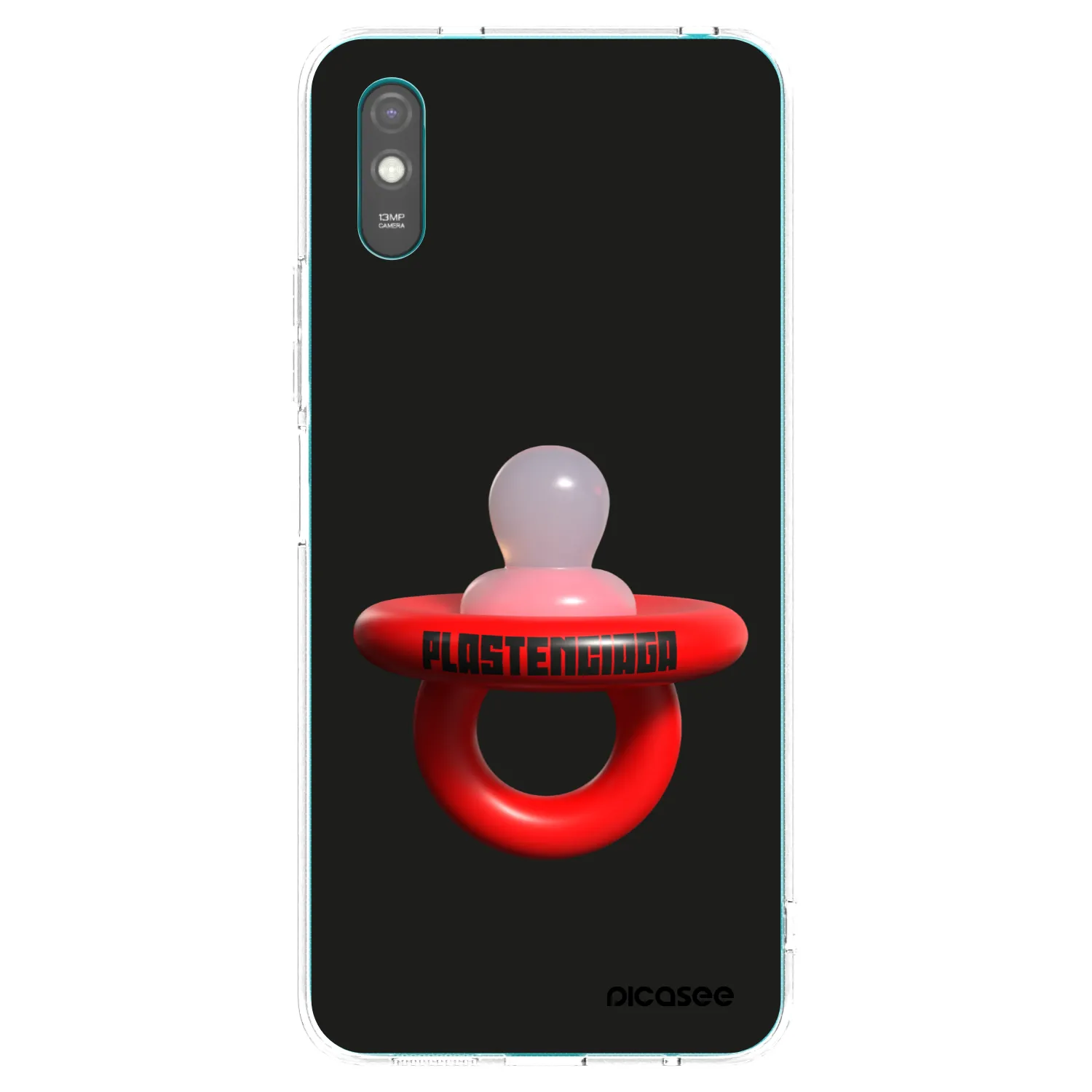 Picasee átlátszó szilikon tok az alábbi mobiltelefonokra Xiaomi Redmi 9AT - Le Dudel