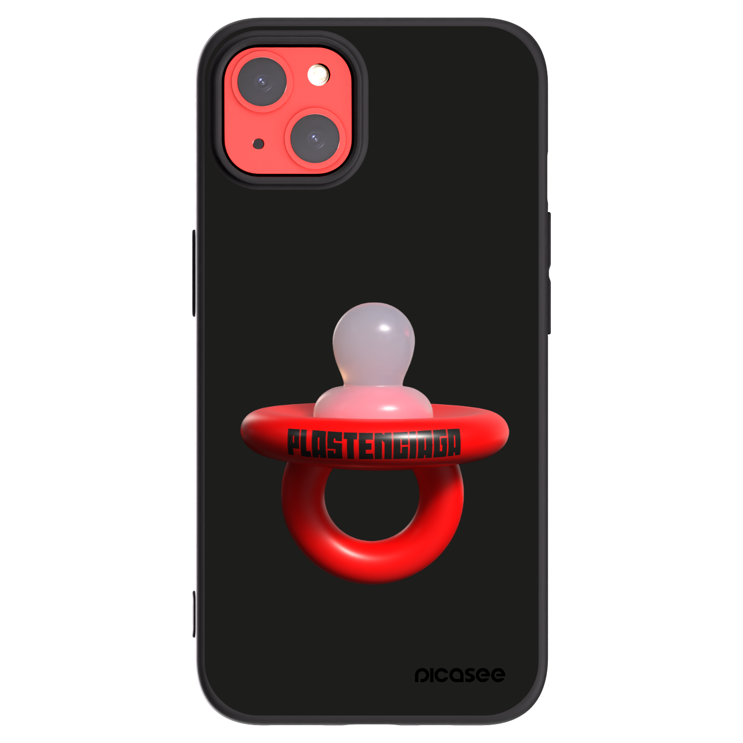 Picasee fekete szilikon tok az alábbi mobiltelefonokra Apple iPhone 13 - Le Dudel