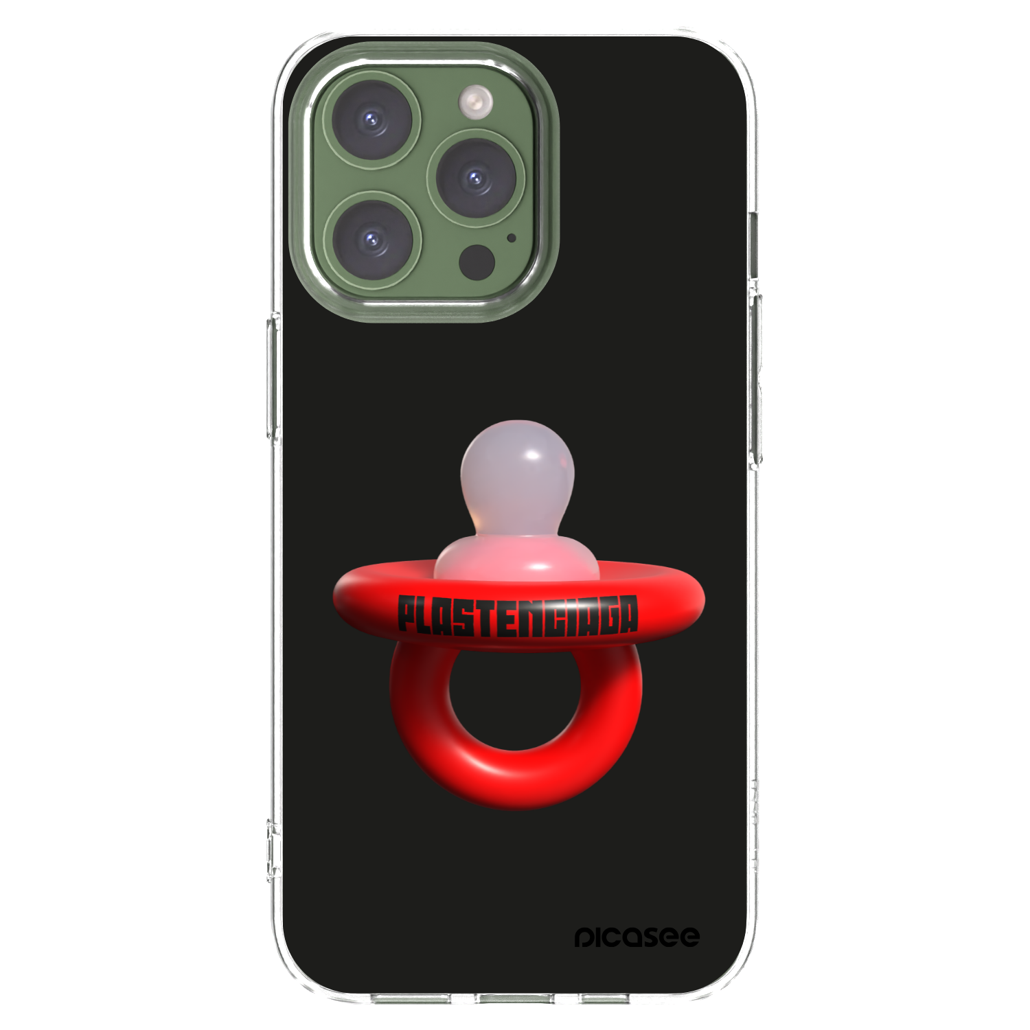 Picasee átlátszó szilikon tok az alábbi mobiltelefonokra Apple iPhone 13 Pro - Le Dudel