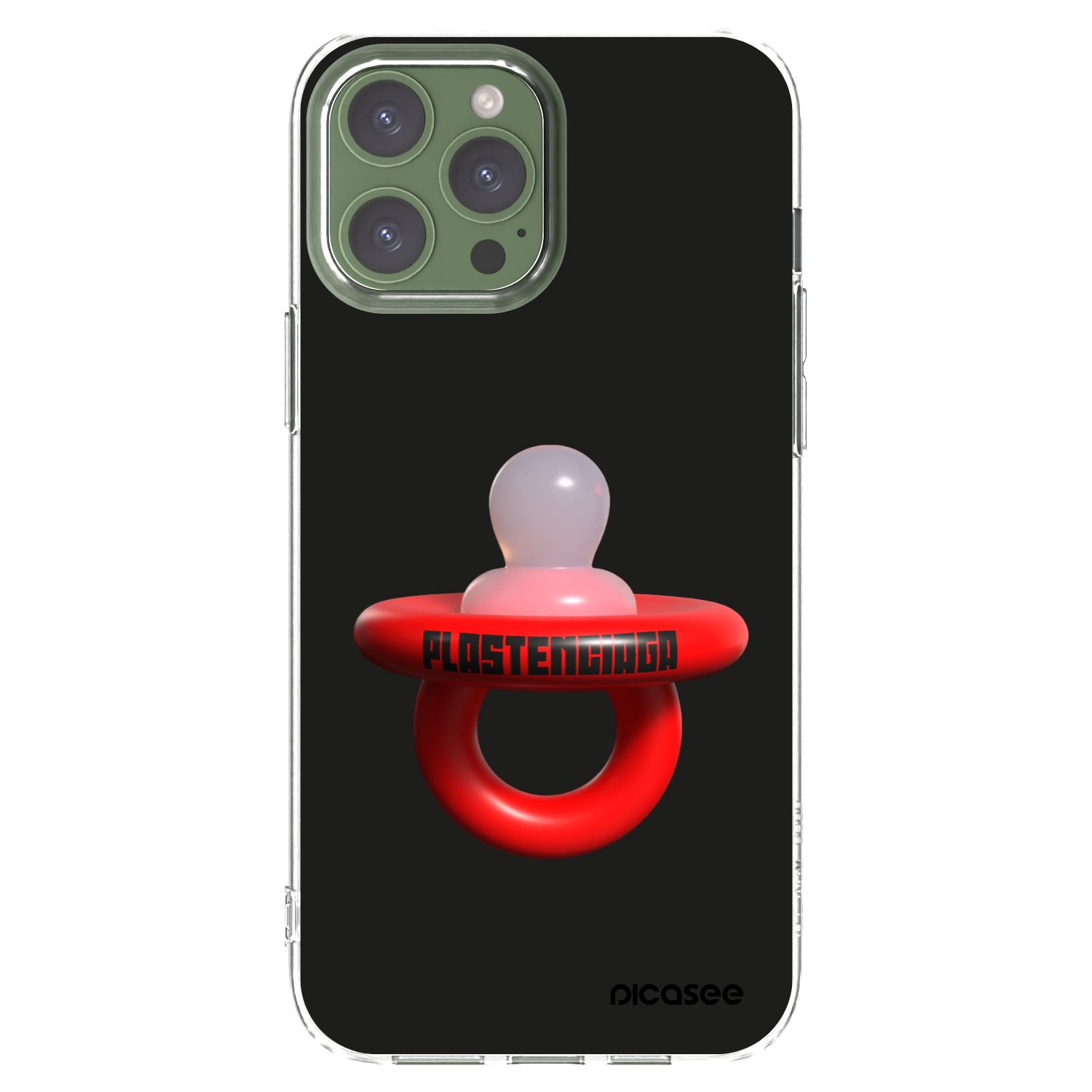 Picasee átlátszó szilikon tok az alábbi mobiltelefonokra Apple iPhone 13 Pro Max - Le Dudel