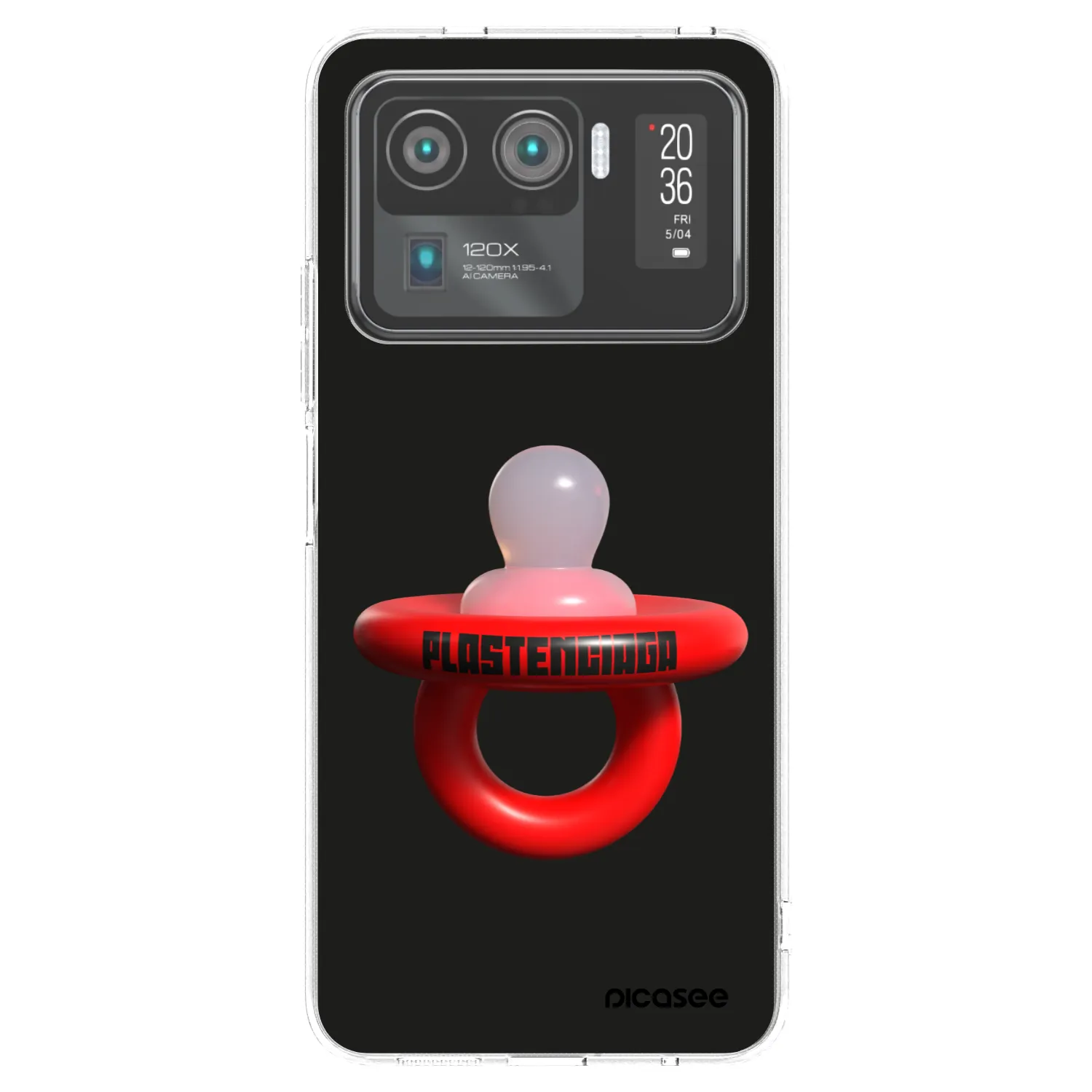 Picasee átlátszó szilikon tok az alábbi mobiltelefonokra Xiaomi Mi 11 Ultra - Le Dudel