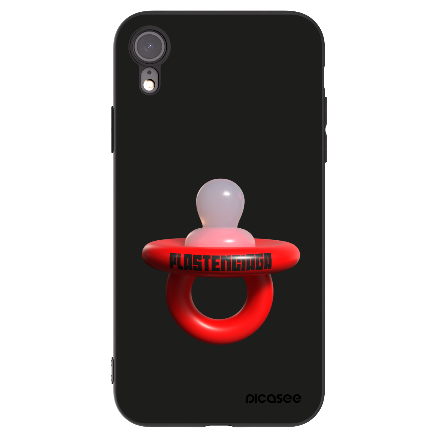 Picasee fekete szilikon tok az alábbi mobiltelefonokra Apple iPhone XR - Le Dudel