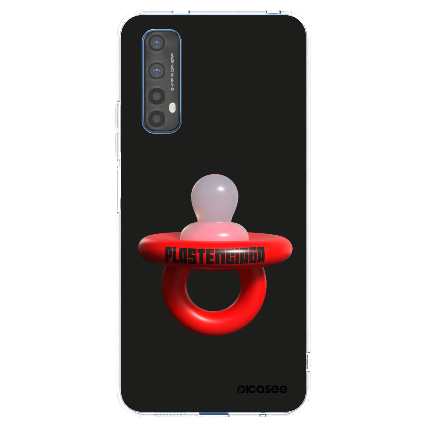 Picasee átlátszó szilikon tok az alábbi mobiltelefonokra Realme 7 - Le Dudel