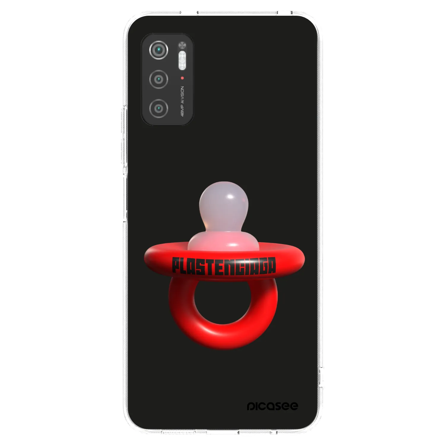 Picasee átlátszó szilikon tok az alábbi mobiltelefonokra Xiaomi Poco M3 Pro 5G - Le Dudel