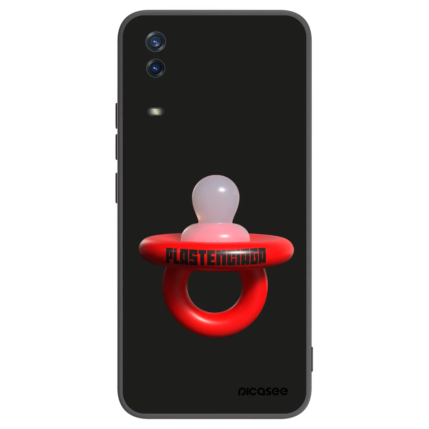 Picasee fekete szilikon tok az alábbi mobiltelefonokra Vivo Y11s - Le Dudel