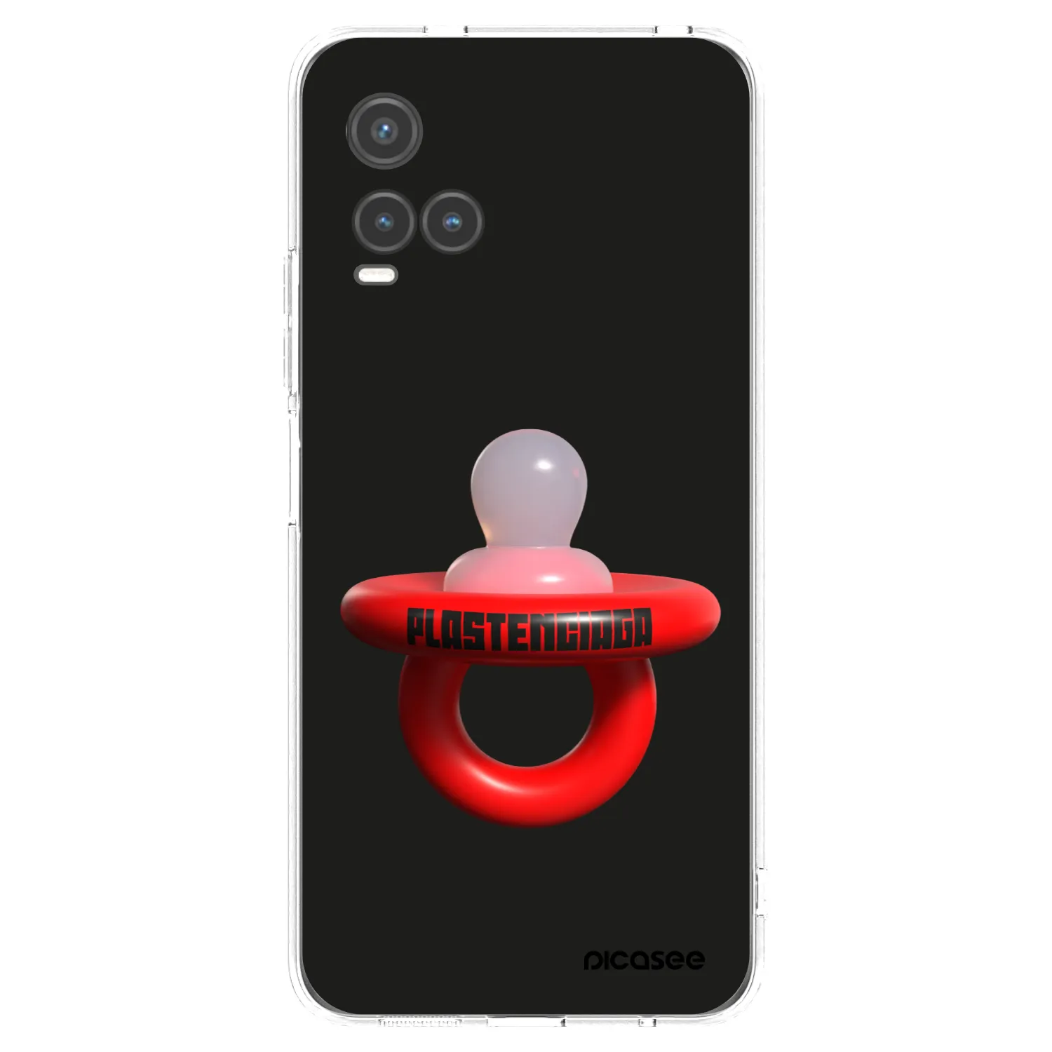 Picasee átlátszó szilikon tok az alábbi mobiltelefonokra Vivo Y33s - Le Dudel