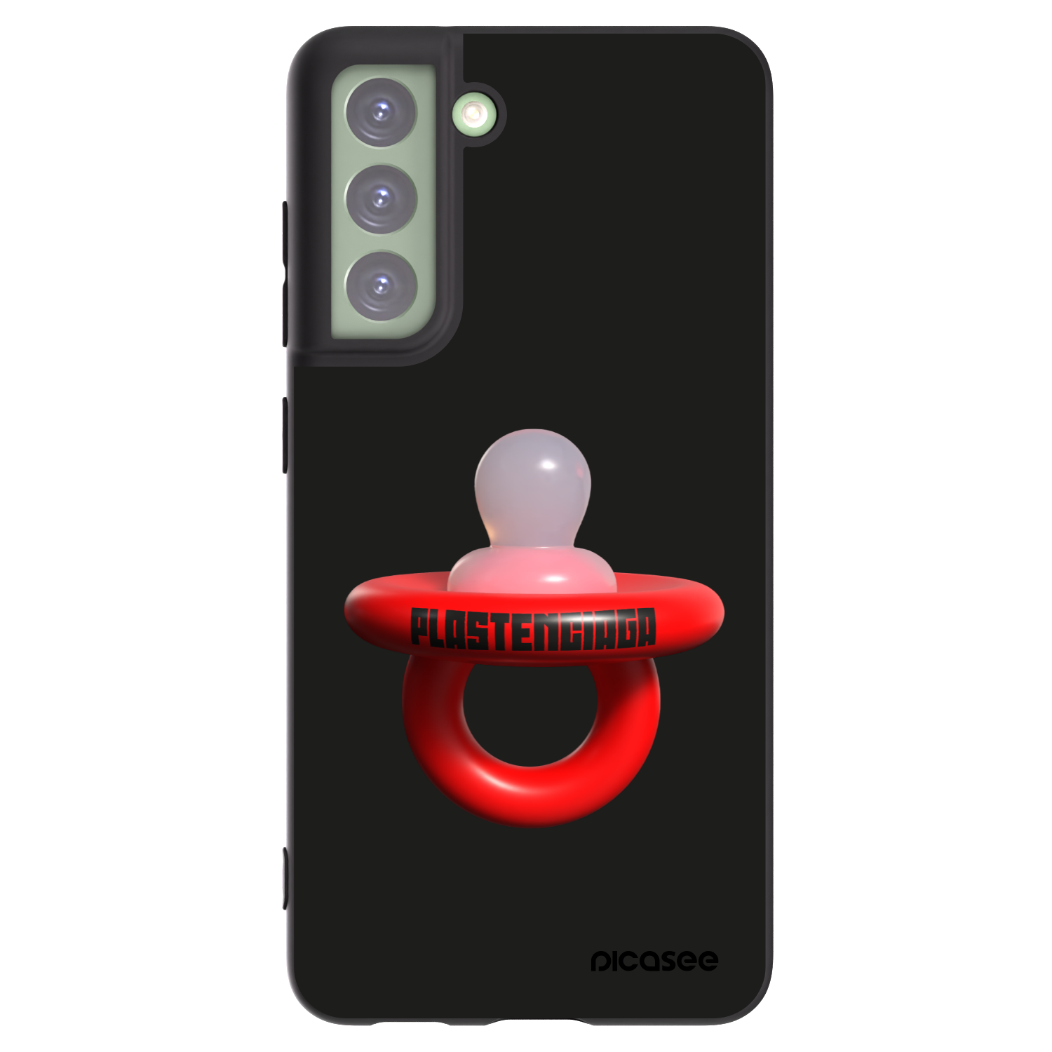 Picasee fekete szilikon tok az alábbi mobiltelefonokra Samsung Galaxy S21 FE 5G - Le Dudel