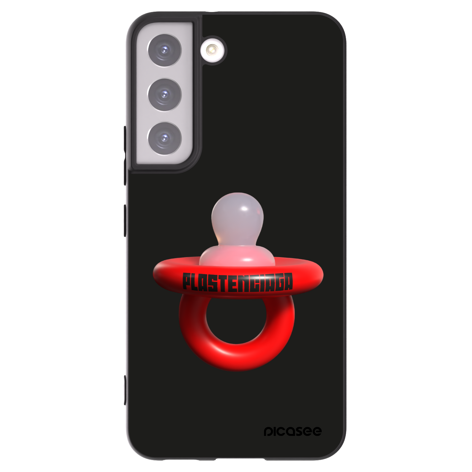 Picasee fekete szilikon tok az alábbi mobiltelefonokra Samsung Galaxy S22 5G - Le Dudel