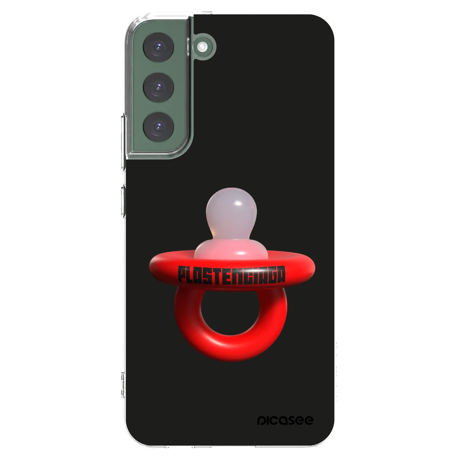 Picasee átlátszó szilikon tok az alábbi mobiltelefonokra Samsung Galaxy S22+ 5G - Le Dudel