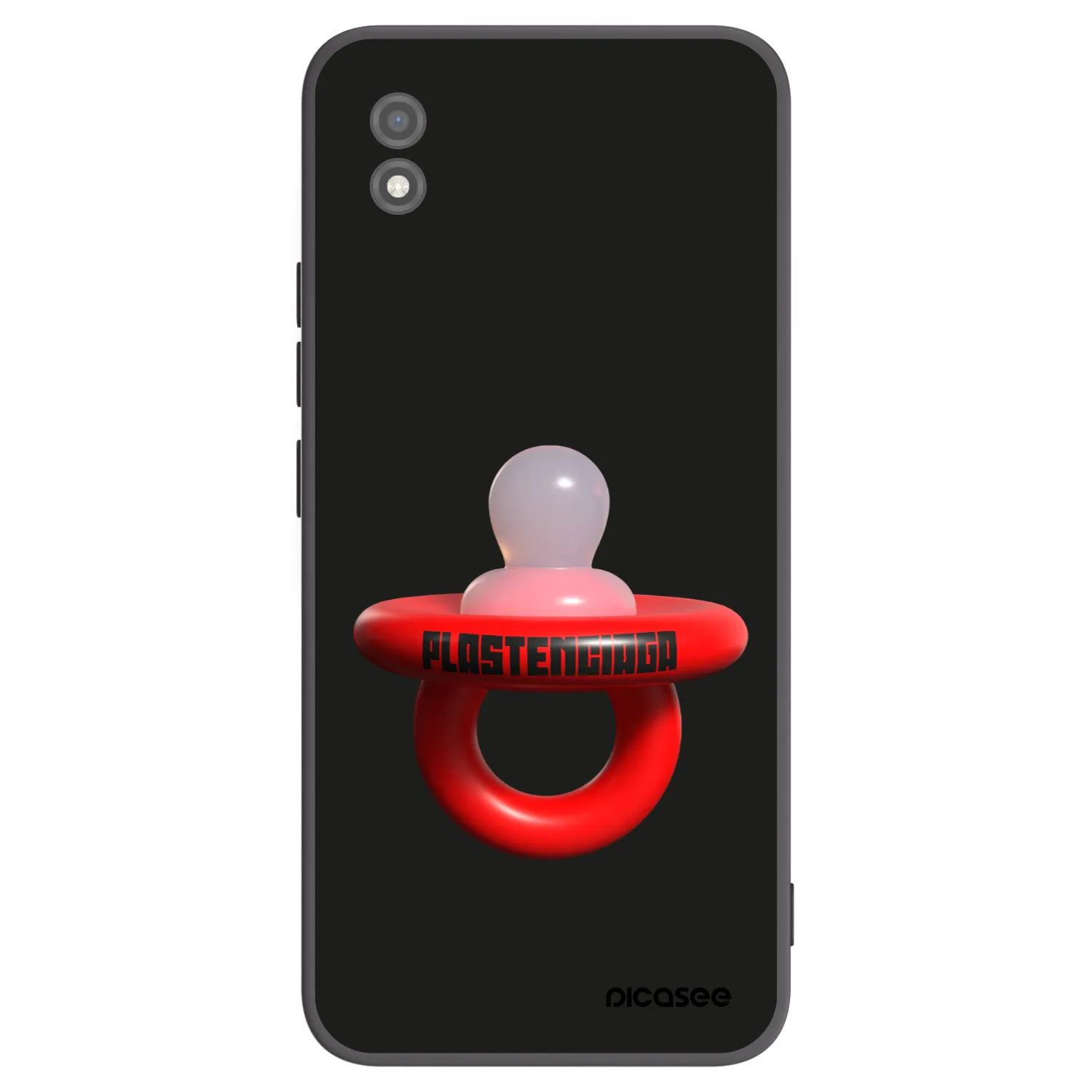 Picasee fekete szilikon tok az alábbi mobiltelefonokra Realme C11 (2021) - Le Dudel