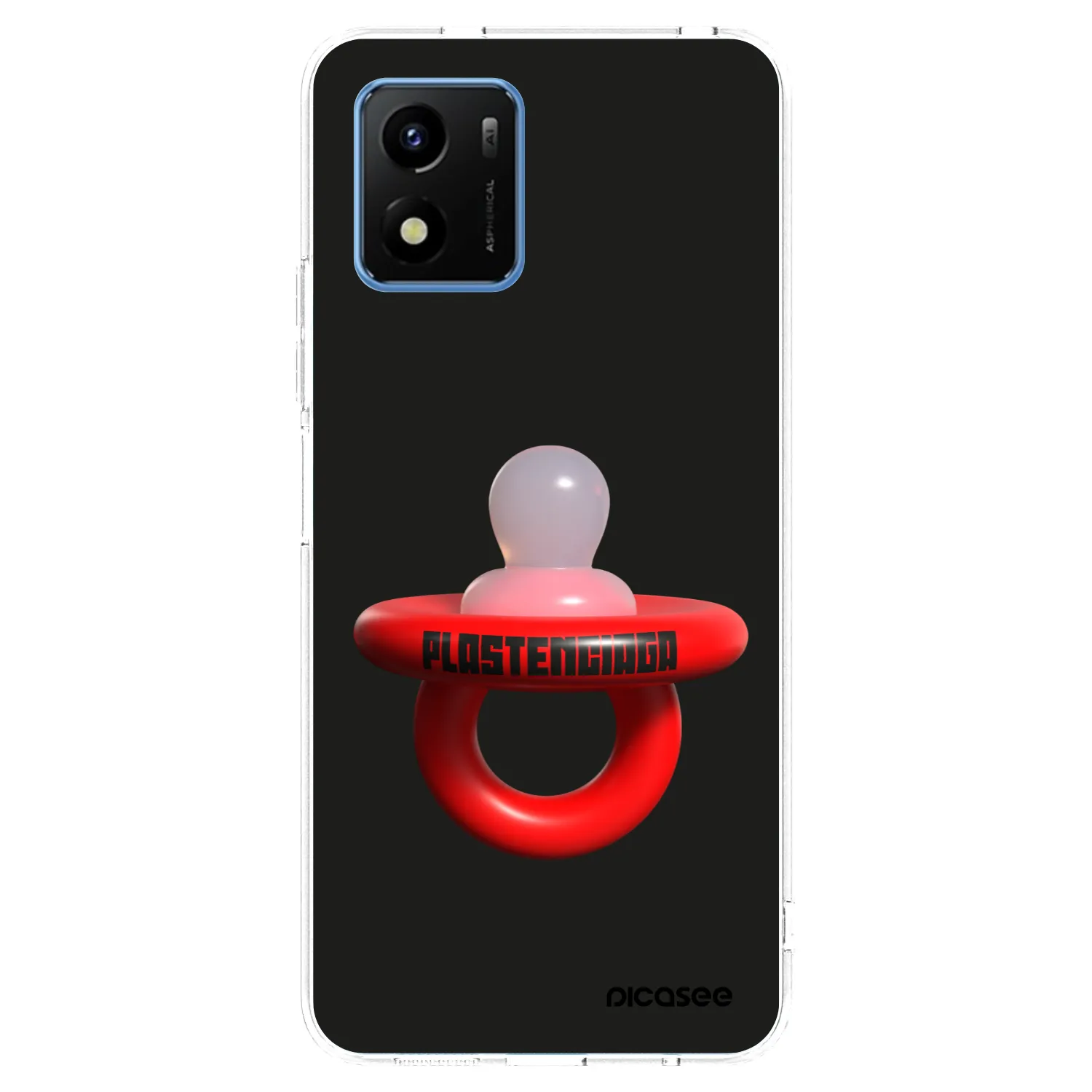 Picasee átlátszó szilikon tok az alábbi mobiltelefonokra Vivo Y01 - Le Dudel