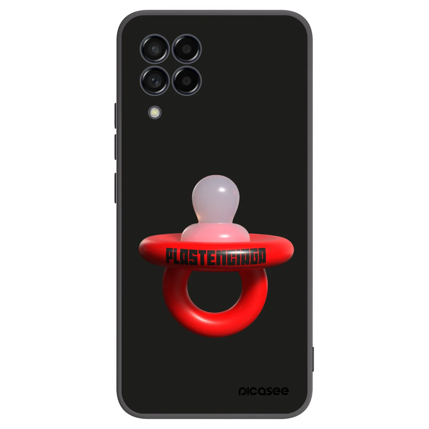 Picasee fekete szilikon tok az alábbi mobiltelefonokra Samsung Galaxy M53 5G - Le Dudel