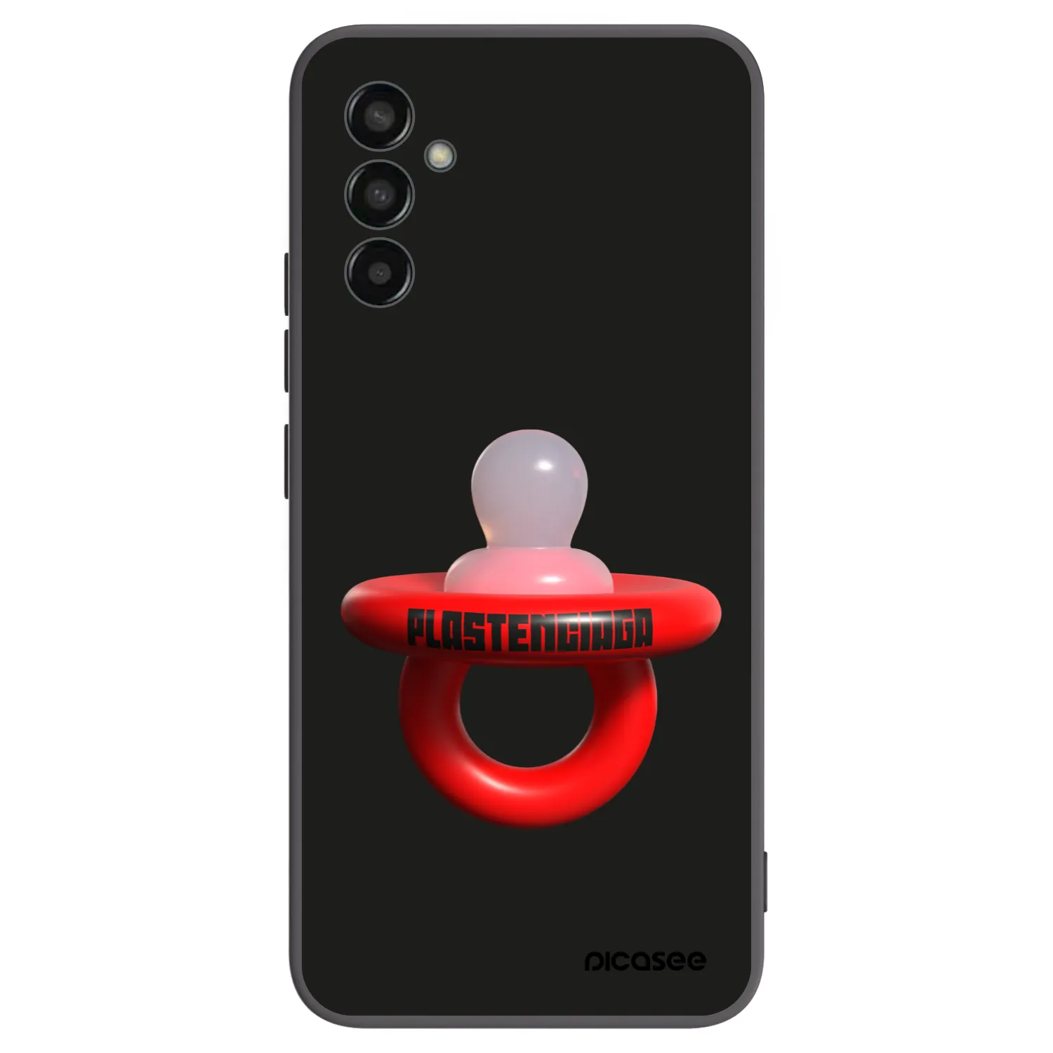 Picasee fekete szilikon tok az alábbi mobiltelefonokra Samsung Galaxy M13 M135F - Le Dudel