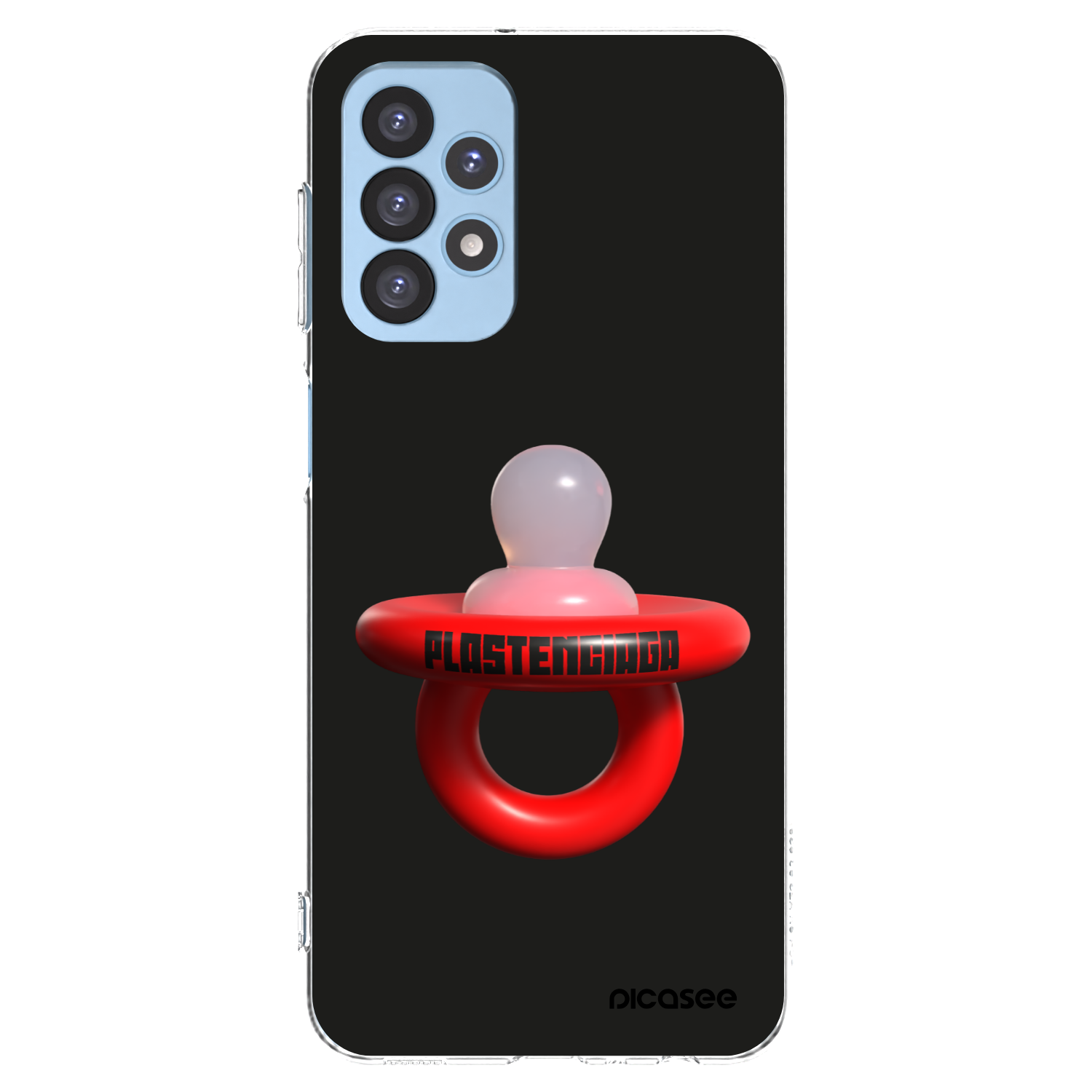 Picasee átlátszó szilikon tok az alábbi mobiltelefonokra Samsung Galaxy A23 A235F 4G - Le Dudel