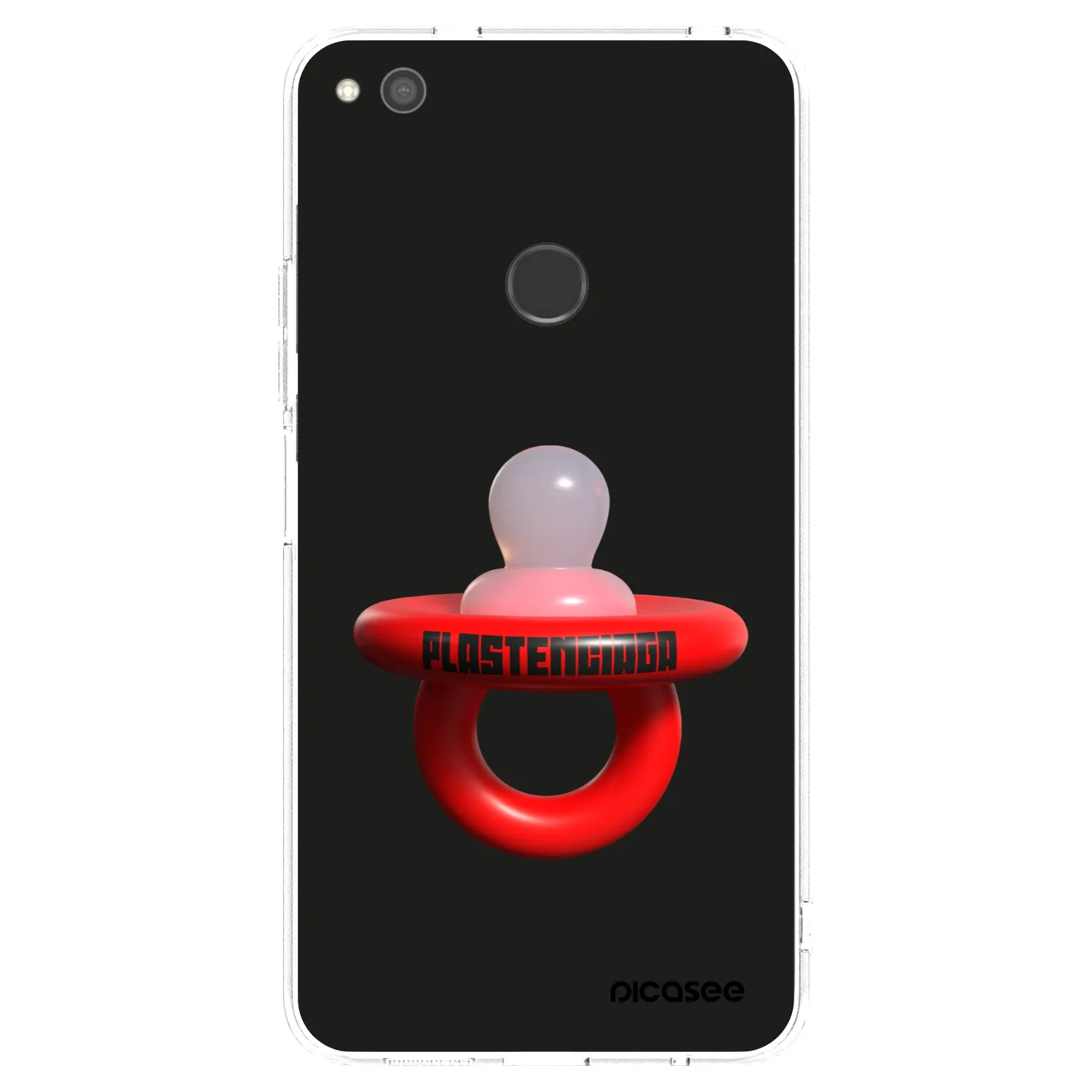 Picasee átlátszó szilikon tok az alábbi mobiltelefonokra Huawei P9 Lite 2017 - Le Dudel