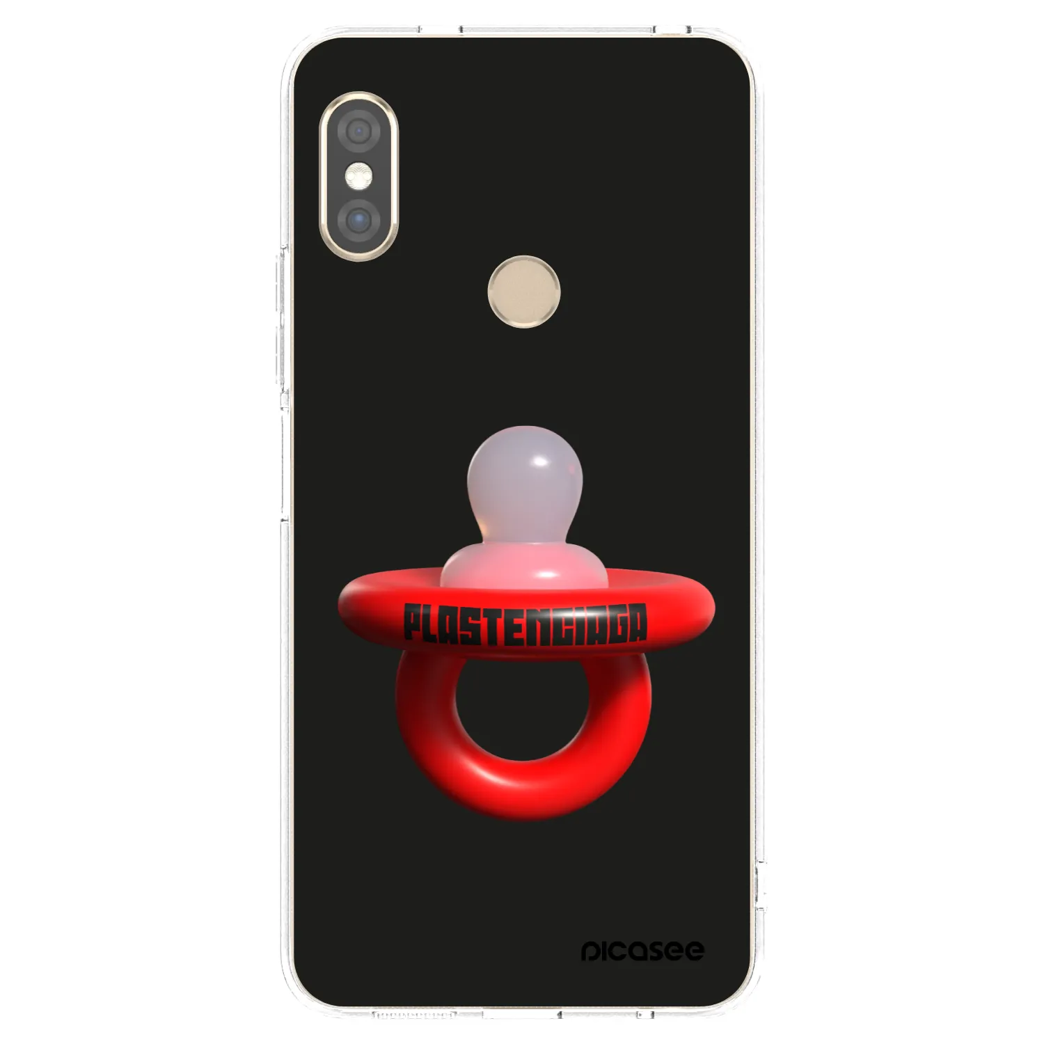 Picasee átlátszó szilikon tok az alábbi mobiltelefonokra Xiaomi Redmi Note 5 Global - Le Dudel