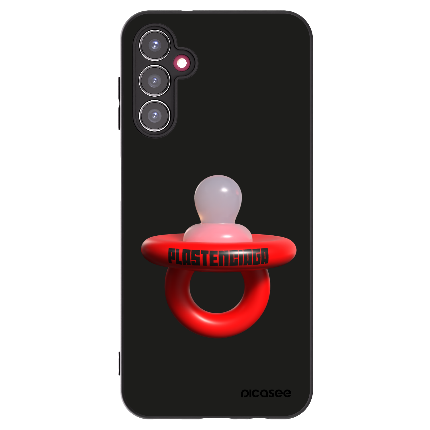 Picasee fekete szilikon tok az alábbi mobiltelefonokra Samsung Galaxy A14 4G A145R - Le Dudel