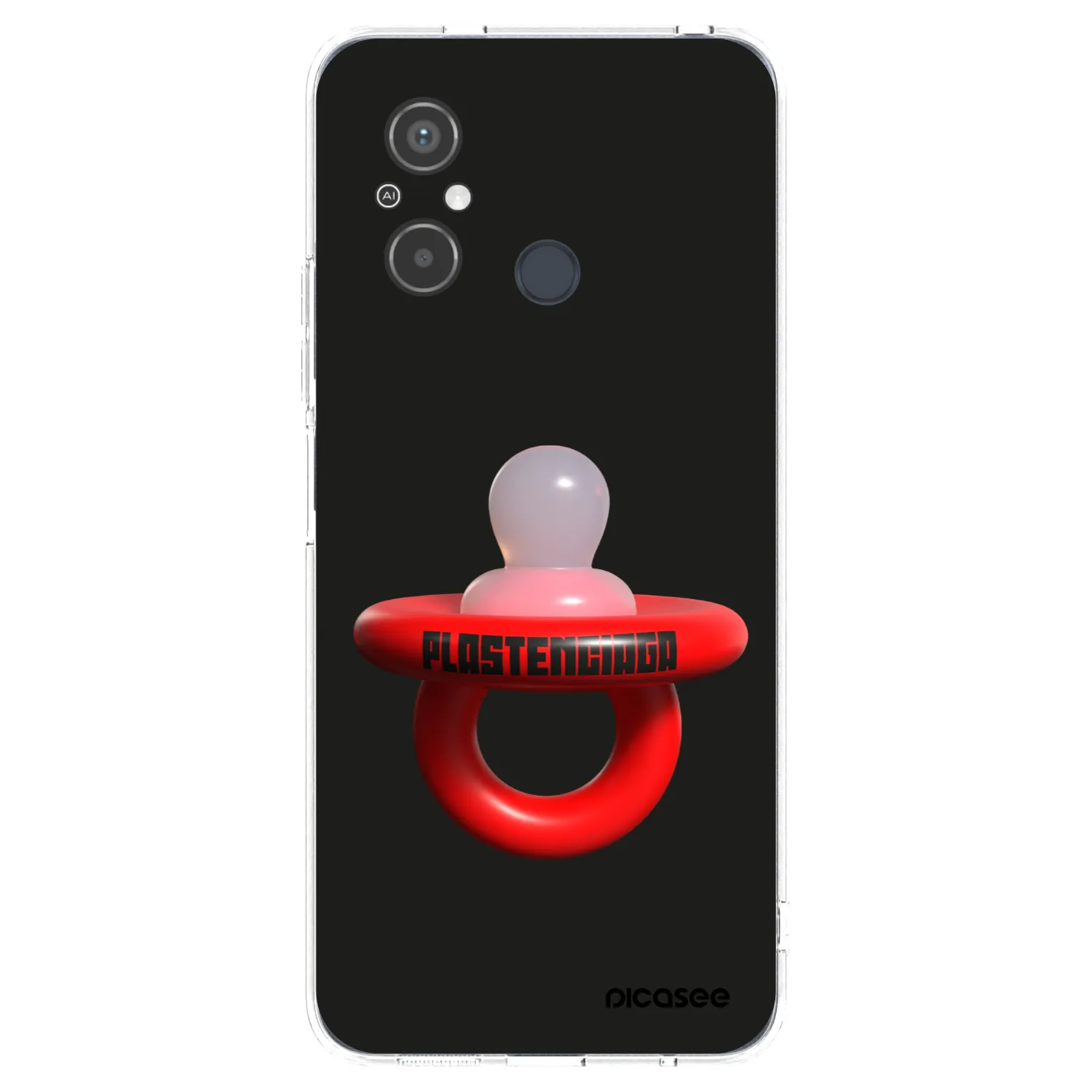 Picasee átlátszó szilikon tok az alábbi mobiltelefonokra Xiaomi Redmi 12C - Le Dudel