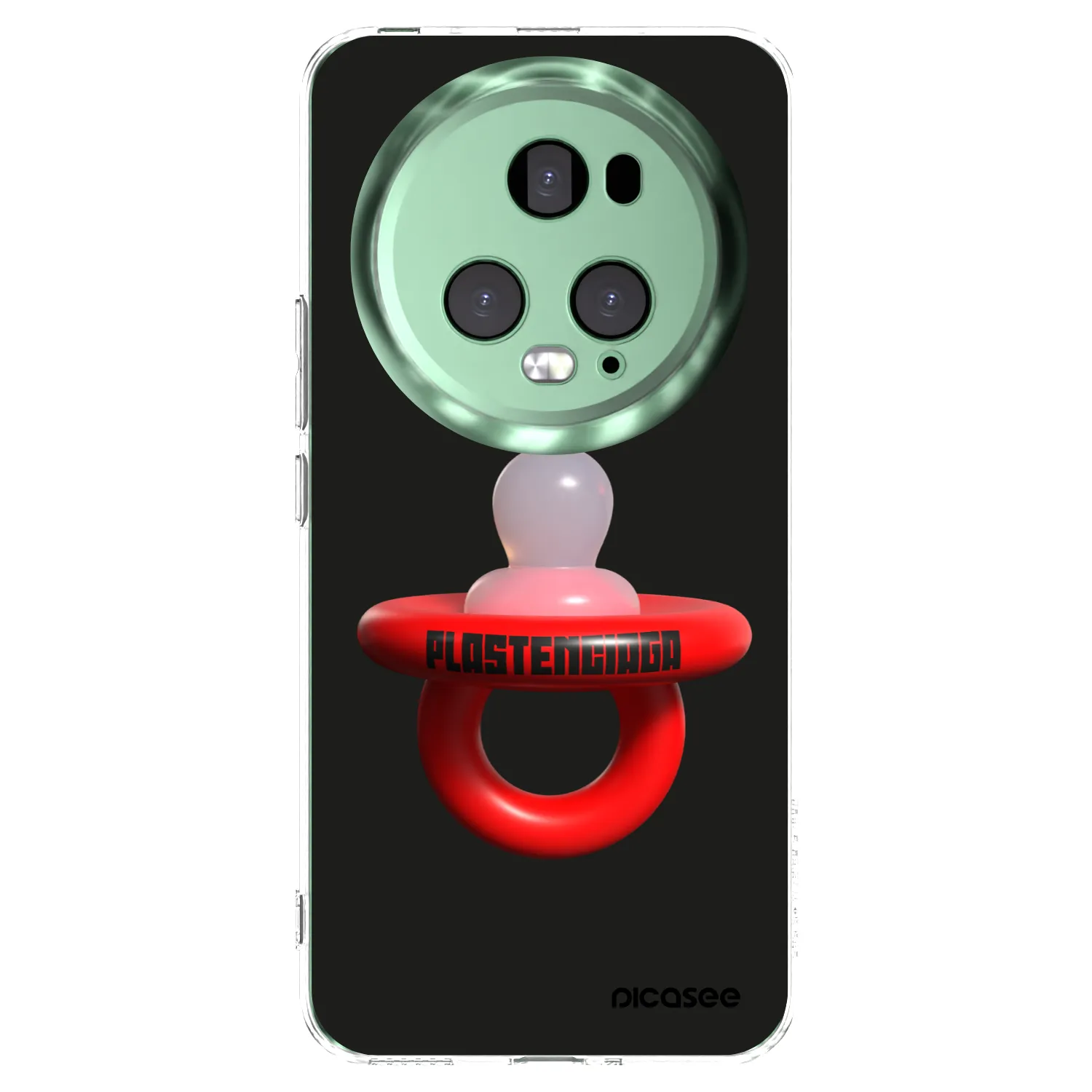 Picasee átlátszó szilikon tok az alábbi mobiltelefonokra Honor Magic5 Pro - Le Dudel