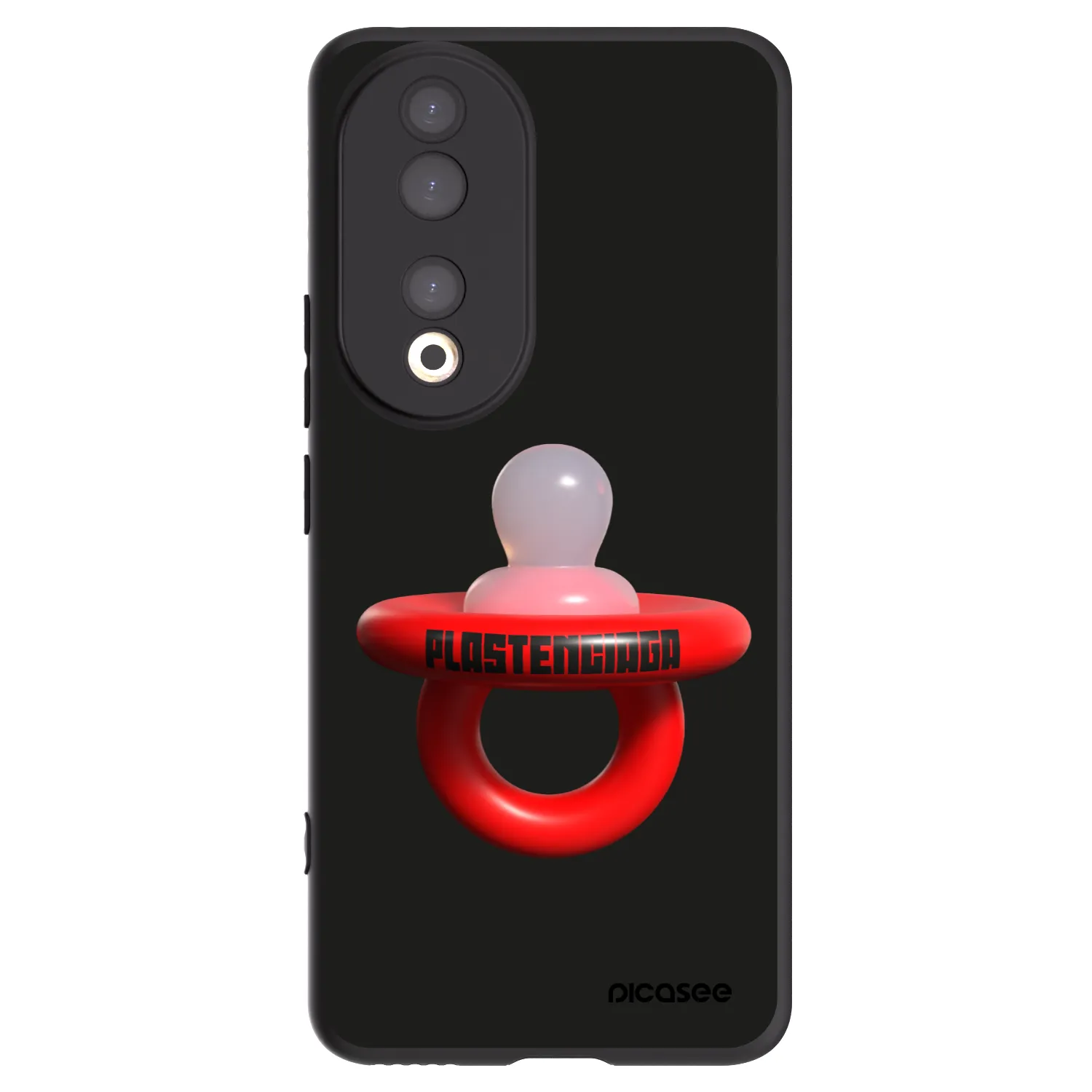 Picasee fekete szilikon tok az alábbi mobiltelefonokra Honor 90 5G - Le Dudel