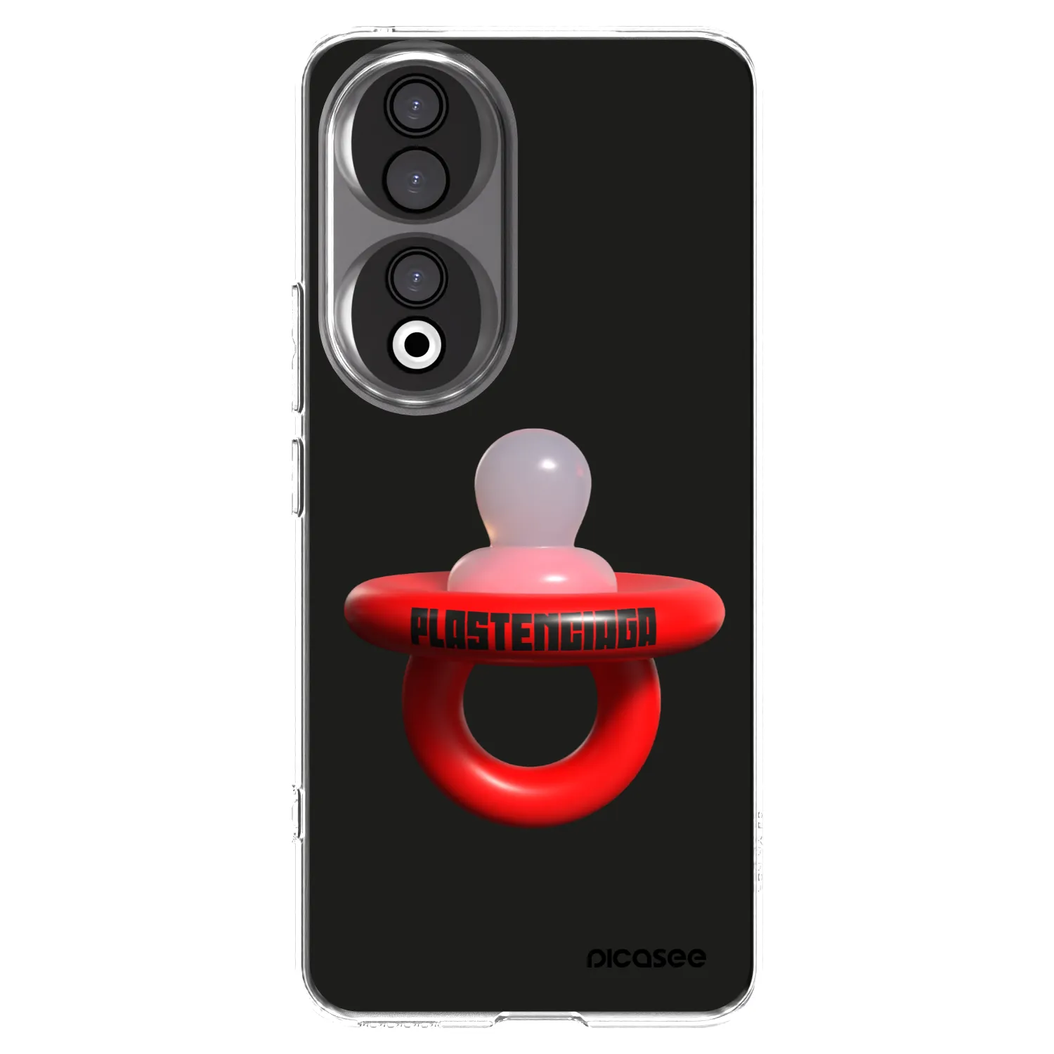 Picasee átlátszó szilikon tok az alábbi mobiltelefonokra Honor 90 5G - Le Dudel
