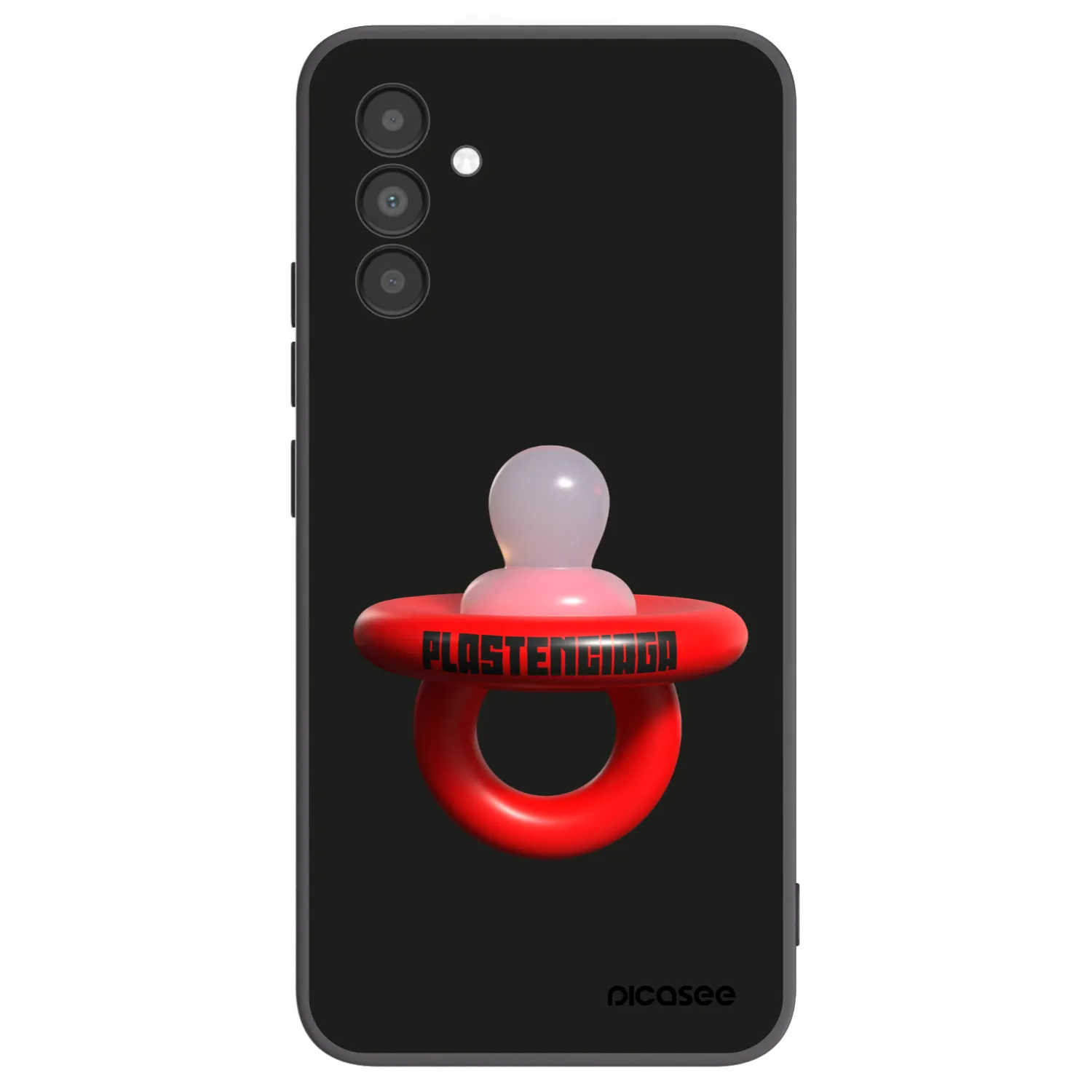 Picasee fekete szilikon tok az alábbi mobiltelefonokra Samsung Galaxy A04s A047F - Le Dudel