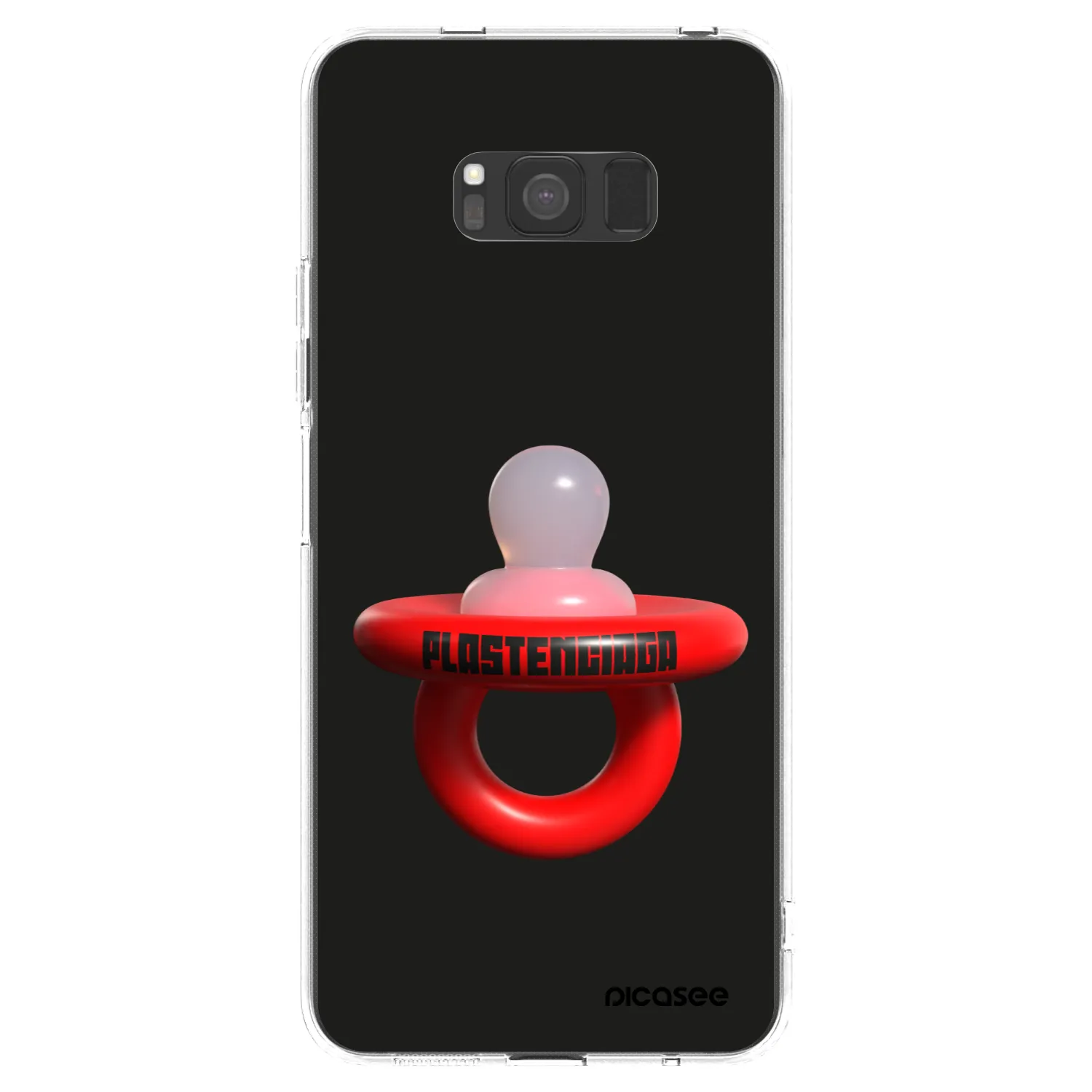 Picasee átlátszó szilikon tok az alábbi mobiltelefonokra Samsung Galaxy S8 G950F - Le Dudel