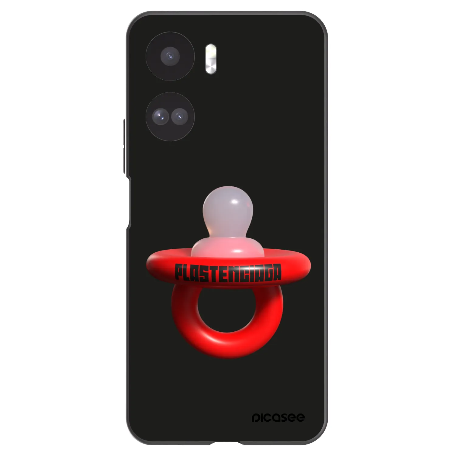 Picasee fekete szilikon tok az alábbi mobiltelefonokra Honor 90 Lite 5G - Le Dudel