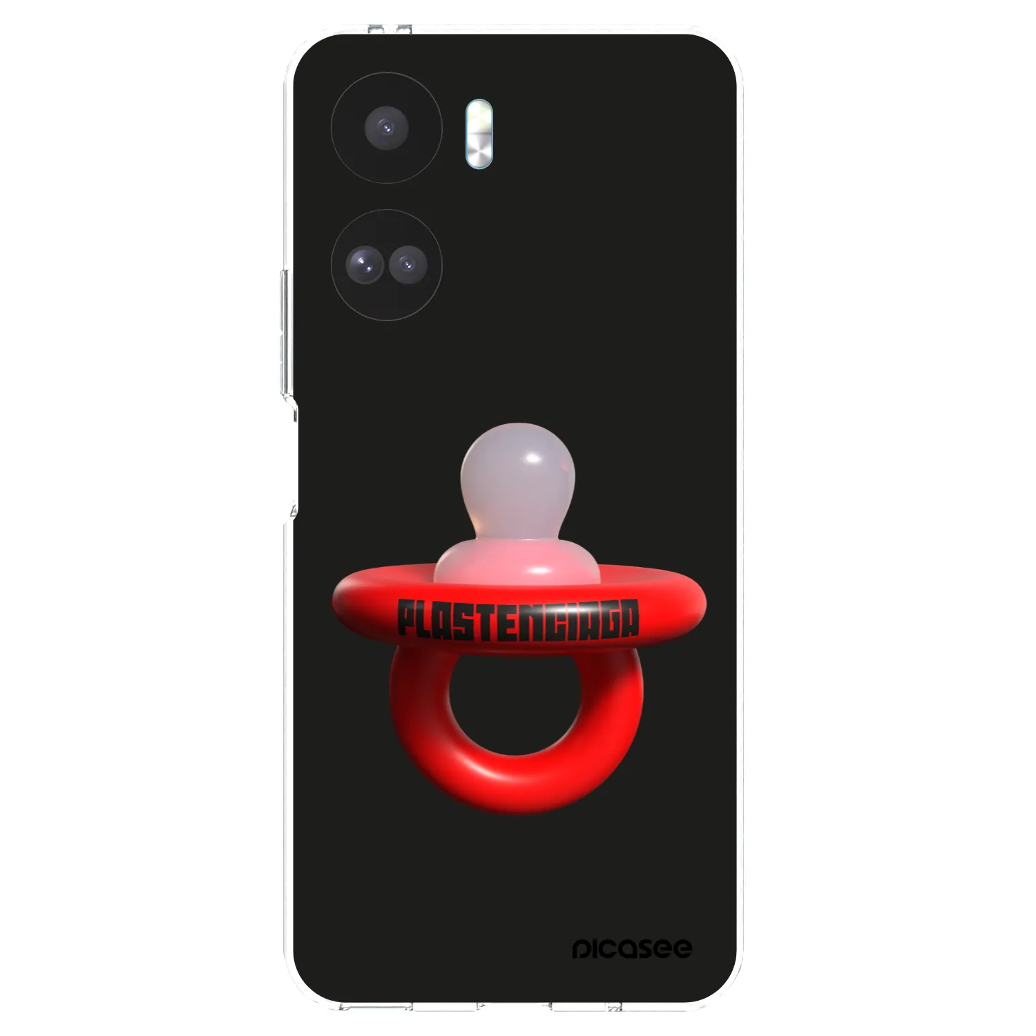 Picasee átlátszó szilikon tok az alábbi mobiltelefonokra Honor 90 Lite 5G - Le Dudel