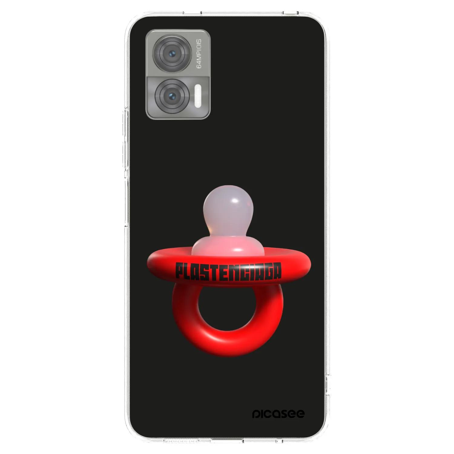Picasee átlátszó szilikon tok az alábbi mobiltelefonokra Motorola Edge 30 Neo - Le Dudel