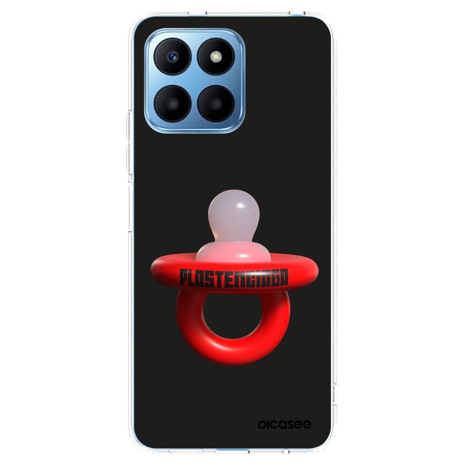 Picasee átlátszó szilikon tok az alábbi mobiltelefonokra Honor 70 Lite - Le Dudel