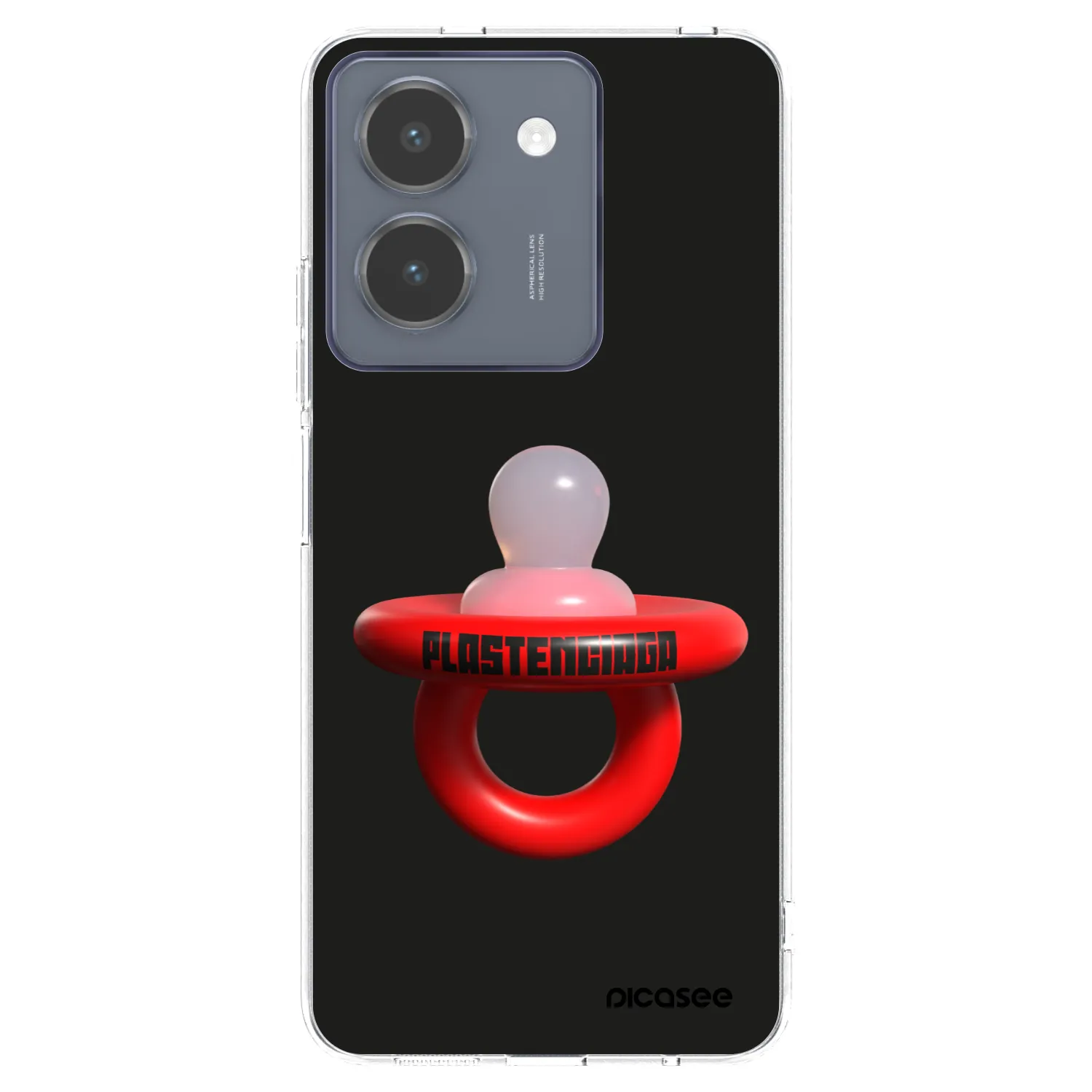 Picasee átlátszó szilikon tok az alábbi mobiltelefonokra Vivo Y36 4G - Le Dudel