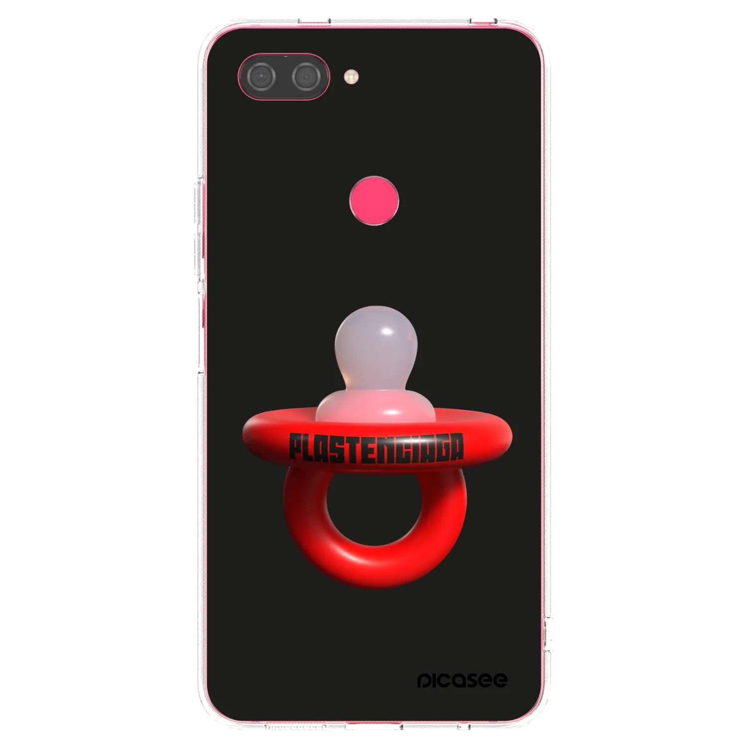 Picasee átlátszó szilikon tok az alábbi mobiltelefonokra Xiaomi Mi 8 Lite - Le Dudel