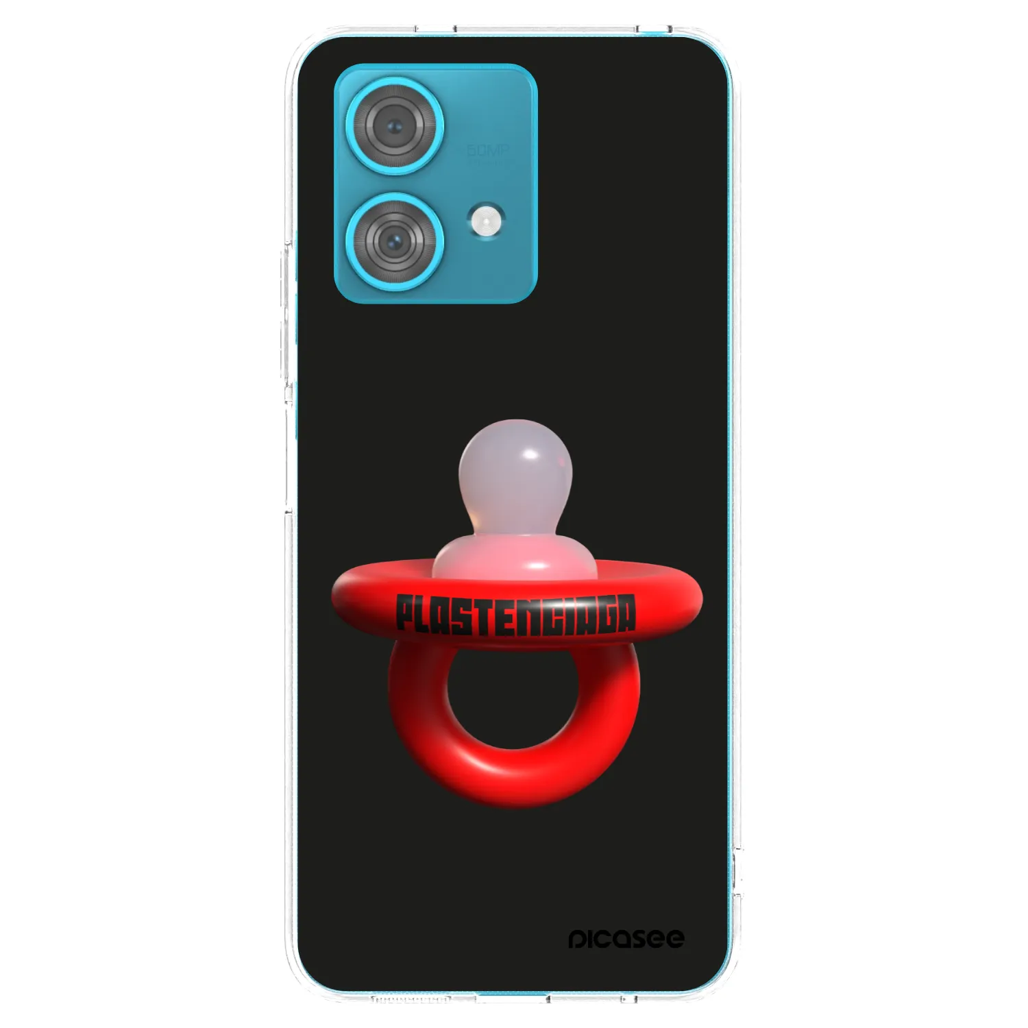 Picasee átlátszó szilikon tok az alábbi mobiltelefonokra Motorola Edge 40 Neo - Le Dudel