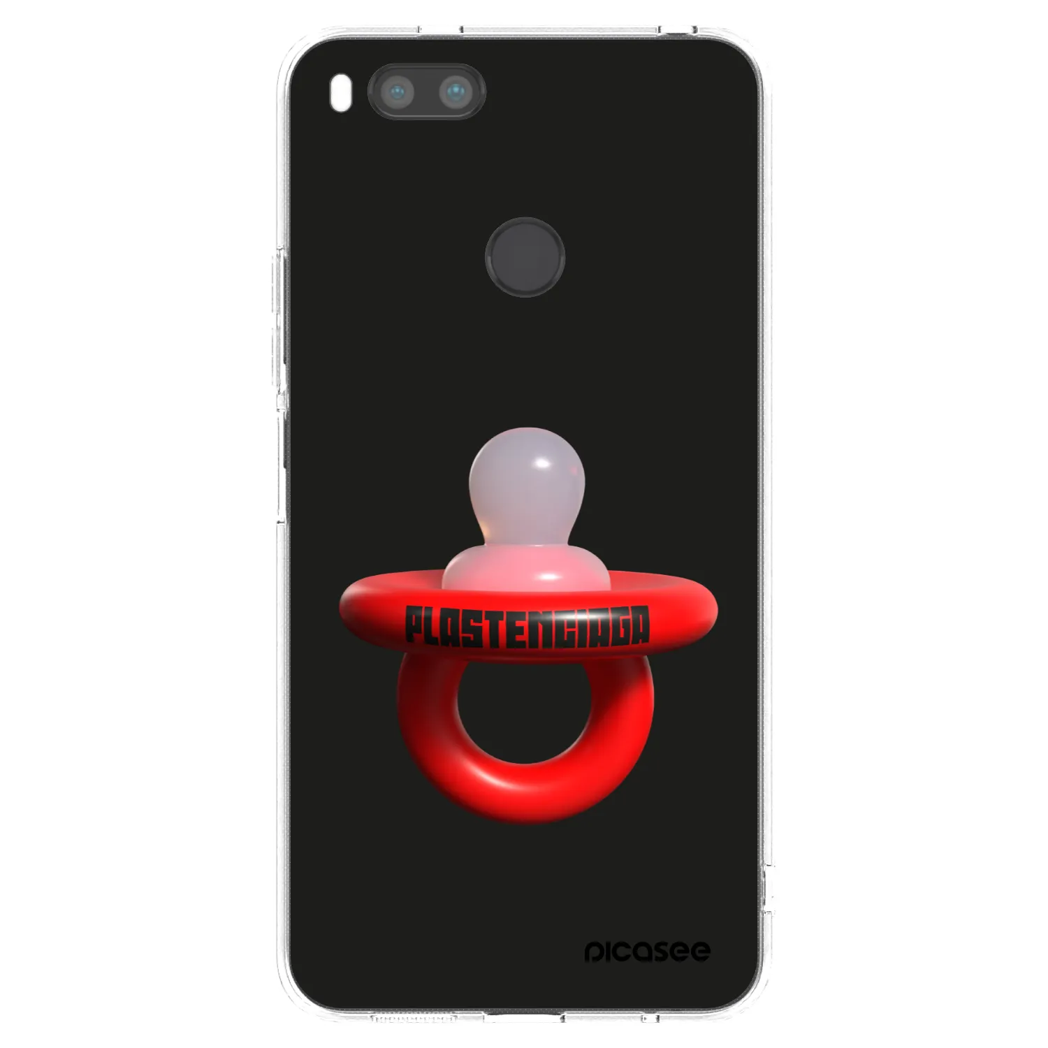 Picasee átlátszó szilikon tok az alábbi mobiltelefonokra Xiaomi Mi A1 Global - Le Dudel