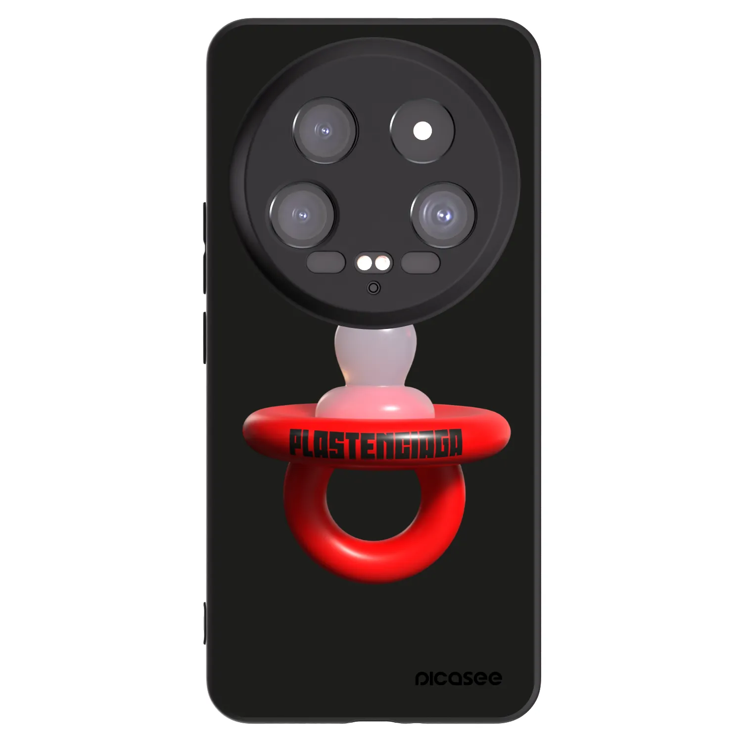 Picasee fekete szilikon tok az alábbi mobiltelefonokra Xiaomi 14 Ultra - Le Dudel