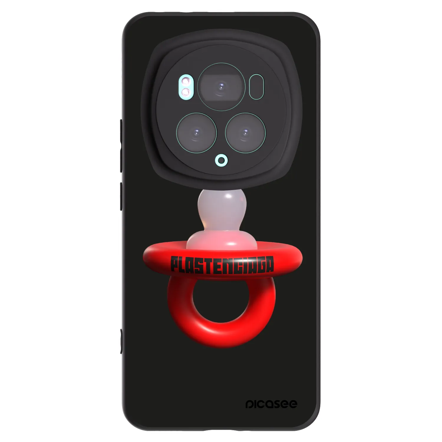 Picasee fekete szilikon tok az alábbi mobiltelefonokra Honor Magic6 Pro - Le Dudel