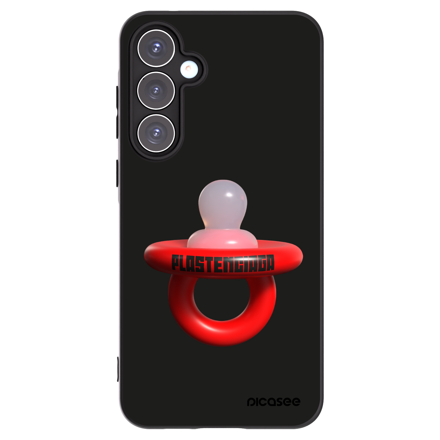 Picasee fekete szilikon tok az alábbi mobiltelefonokra Samsung Galaxy A55 5G A556B - Le Dudel