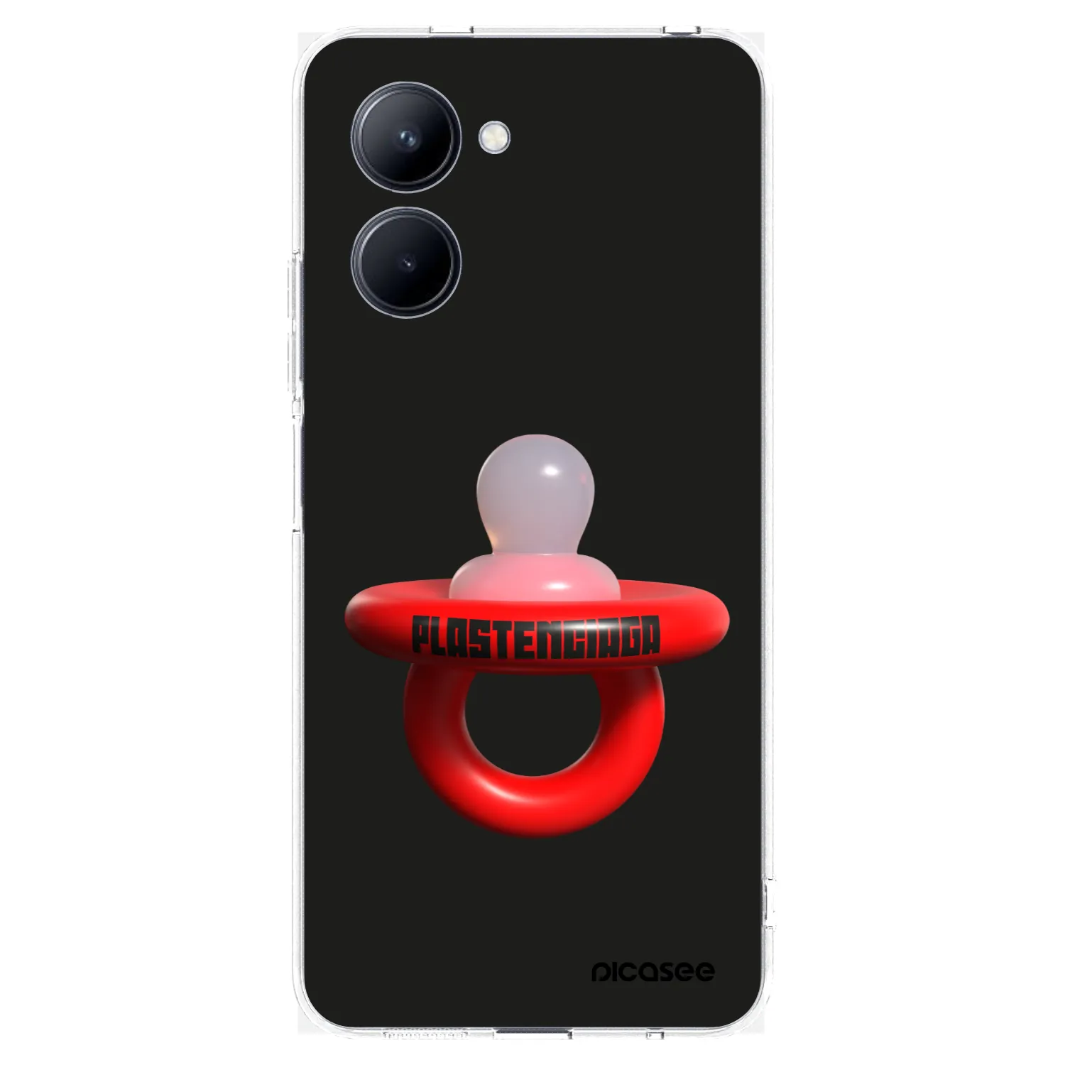 Picasee átlátszó szilikon tok az alábbi mobiltelefonokra Realme C33 (2023) - Le Dudel